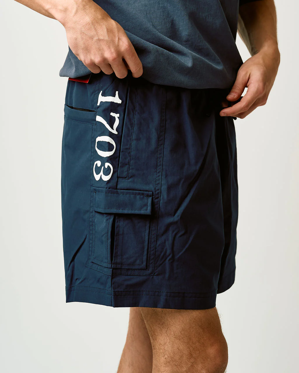 1703 Ripstop Cargo Short - Navy - Image 4