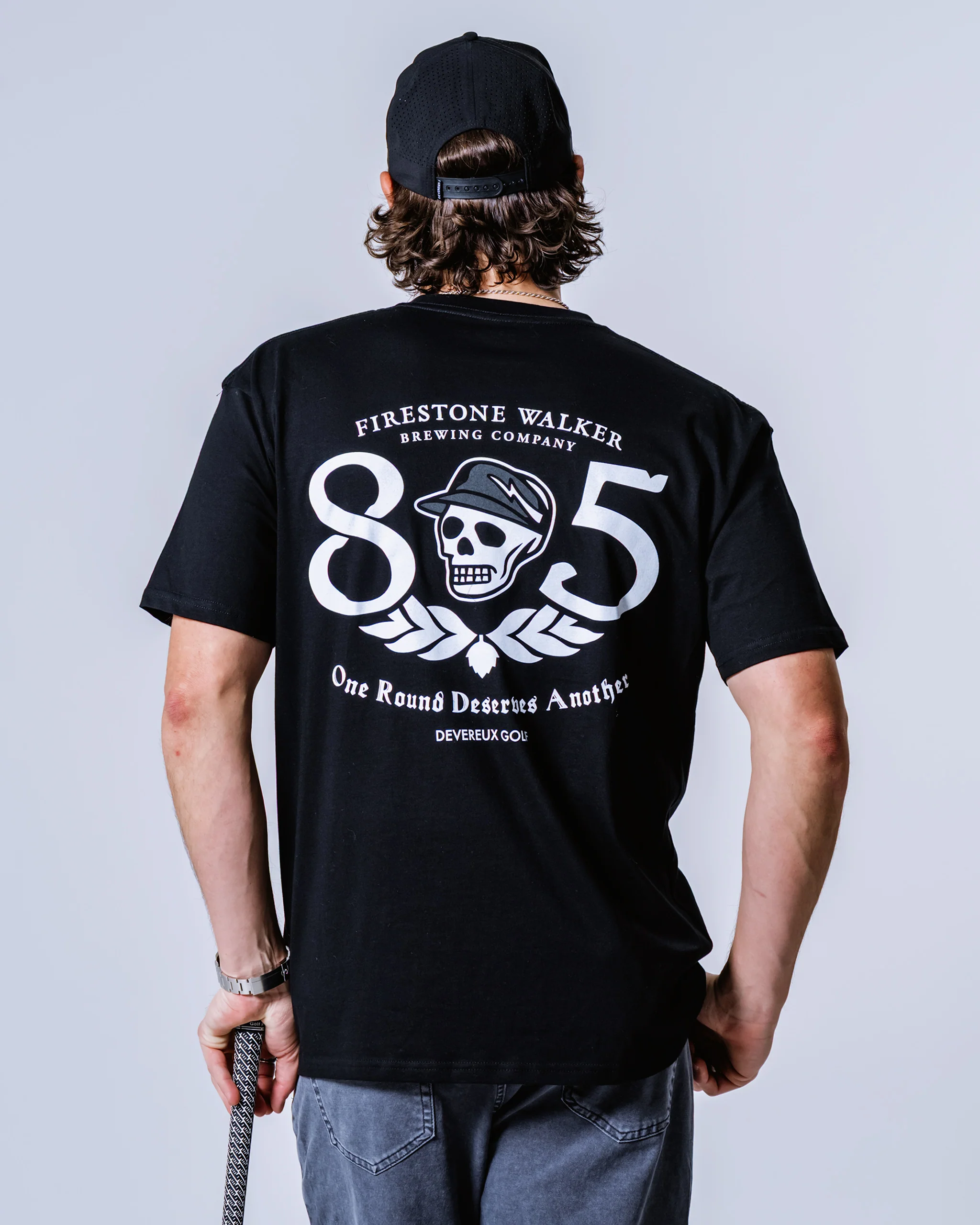 805 Another Round Graphic Tee - Black - Image 3