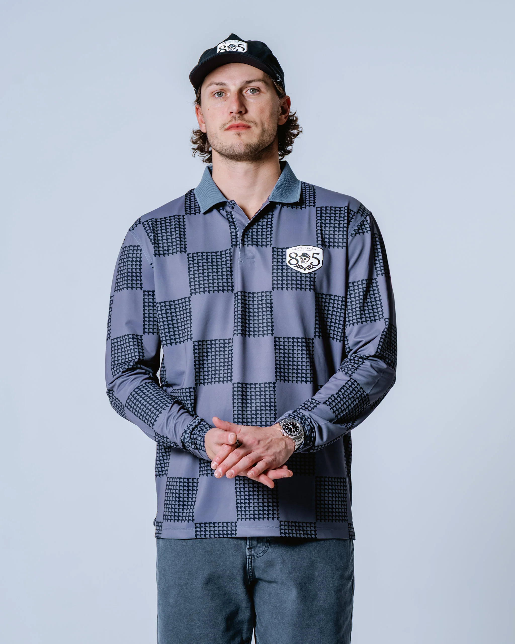 805 Back9 Polo - Black - Image 8