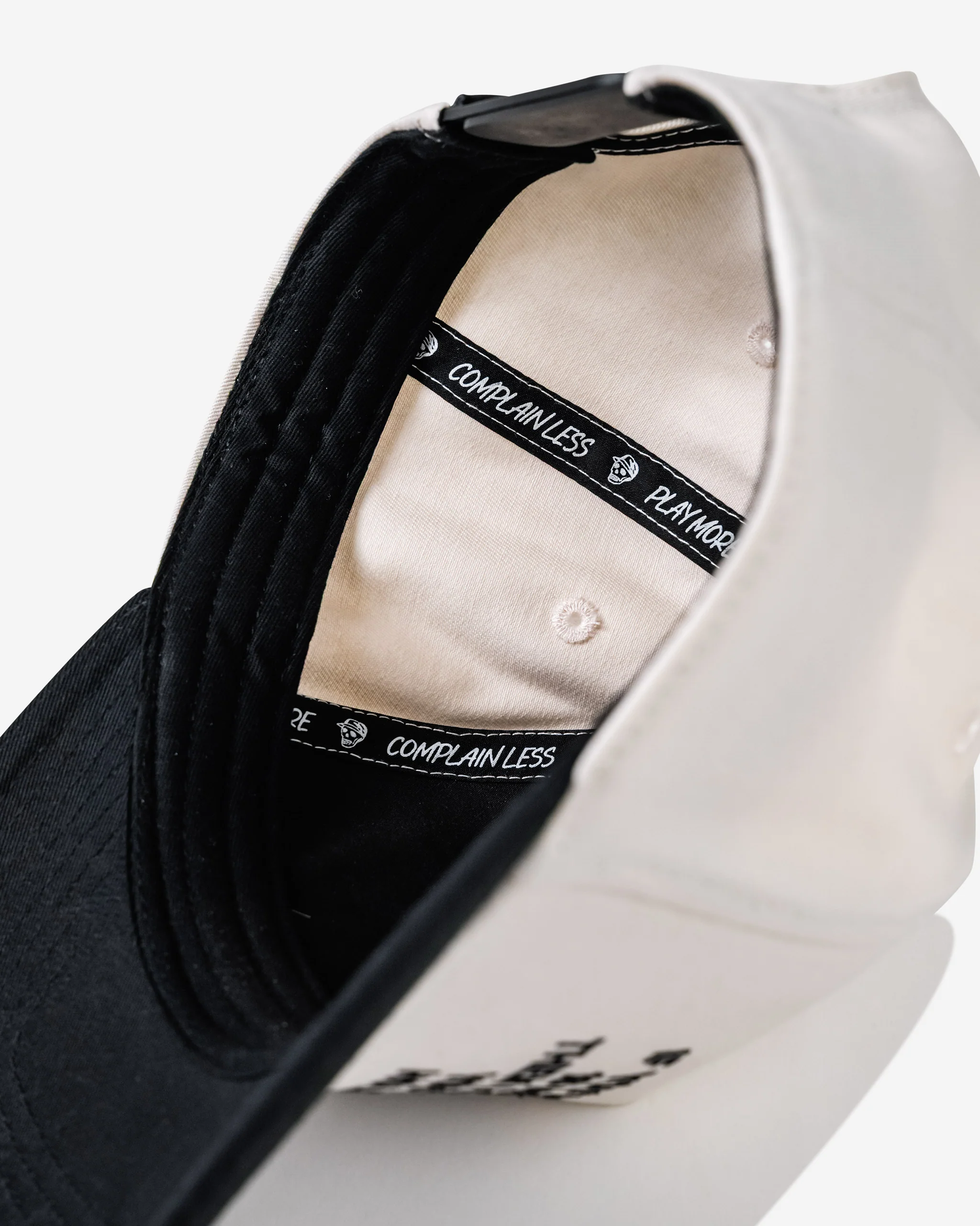 A-Player Phrase Hat - Cream / Black - Image 5