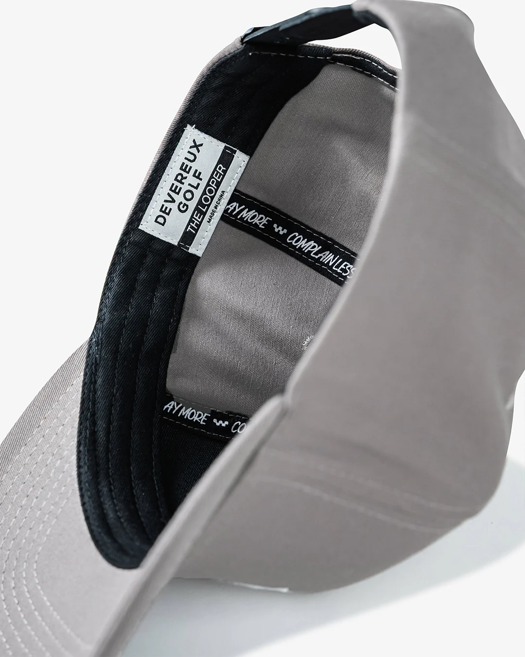 A-Player Skull Caddie Hat - Light Grey - Image 6