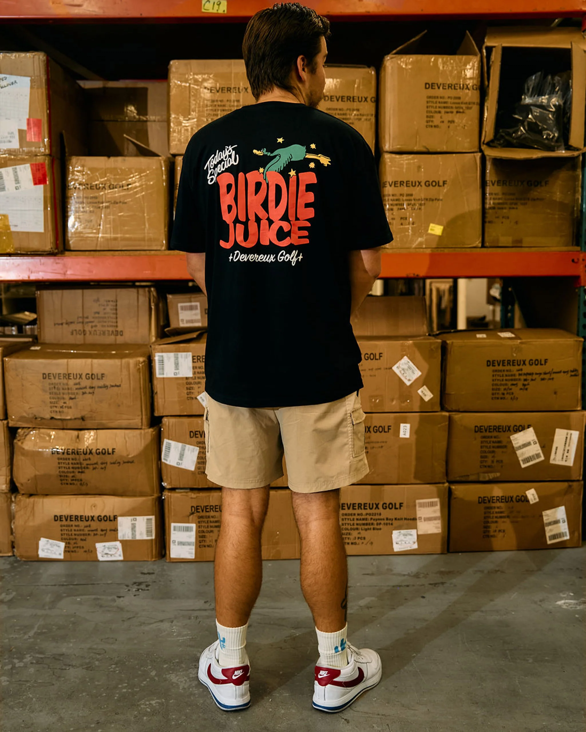 Birdie Juice Graphic Tee - Navy - Image 3