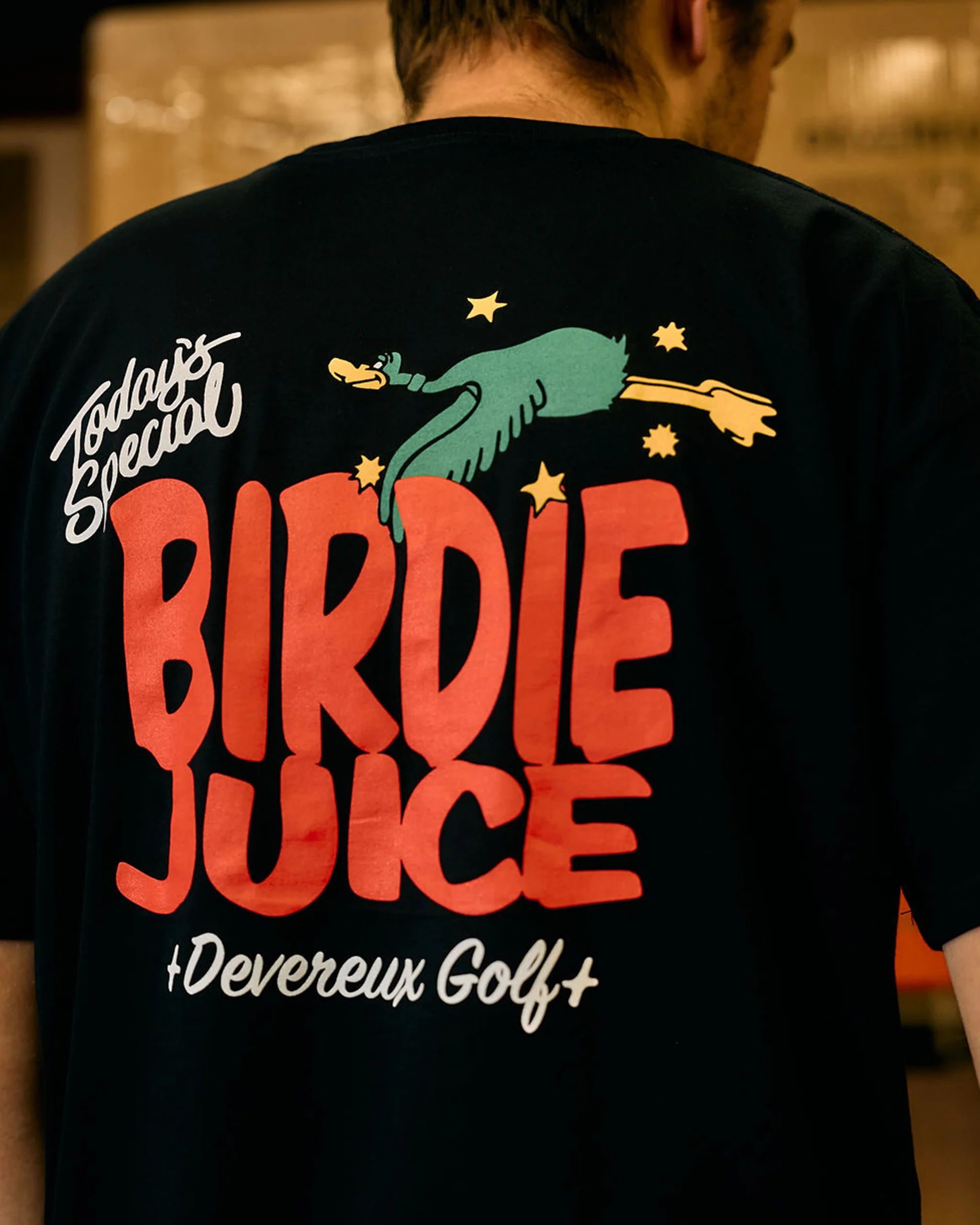 Birdie Juice Graphic Tee - Navy - Image 4
