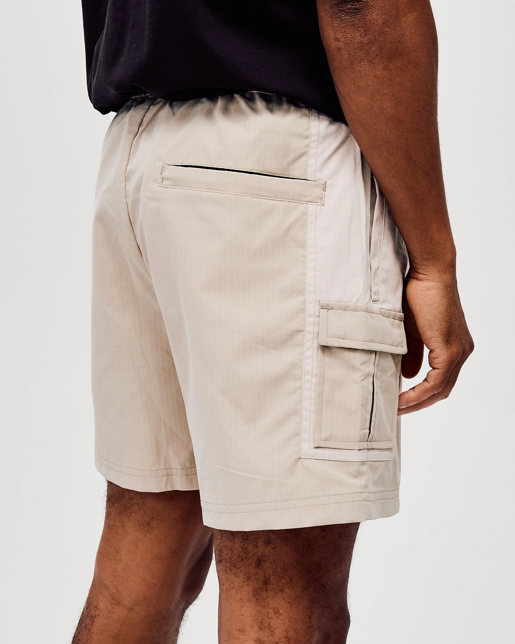 Cargo Short - Beige - Image 5