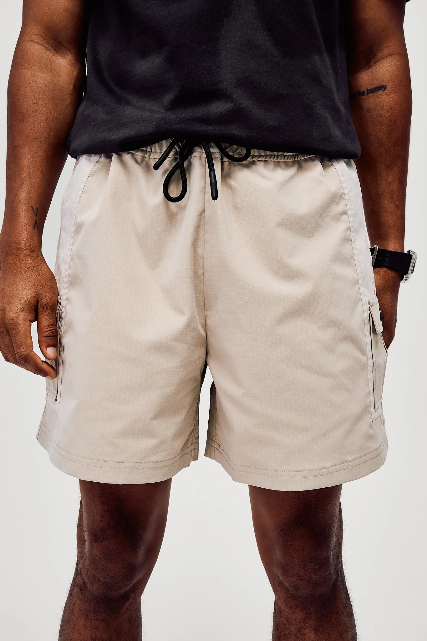 Cargo Short - Beige - Image 7