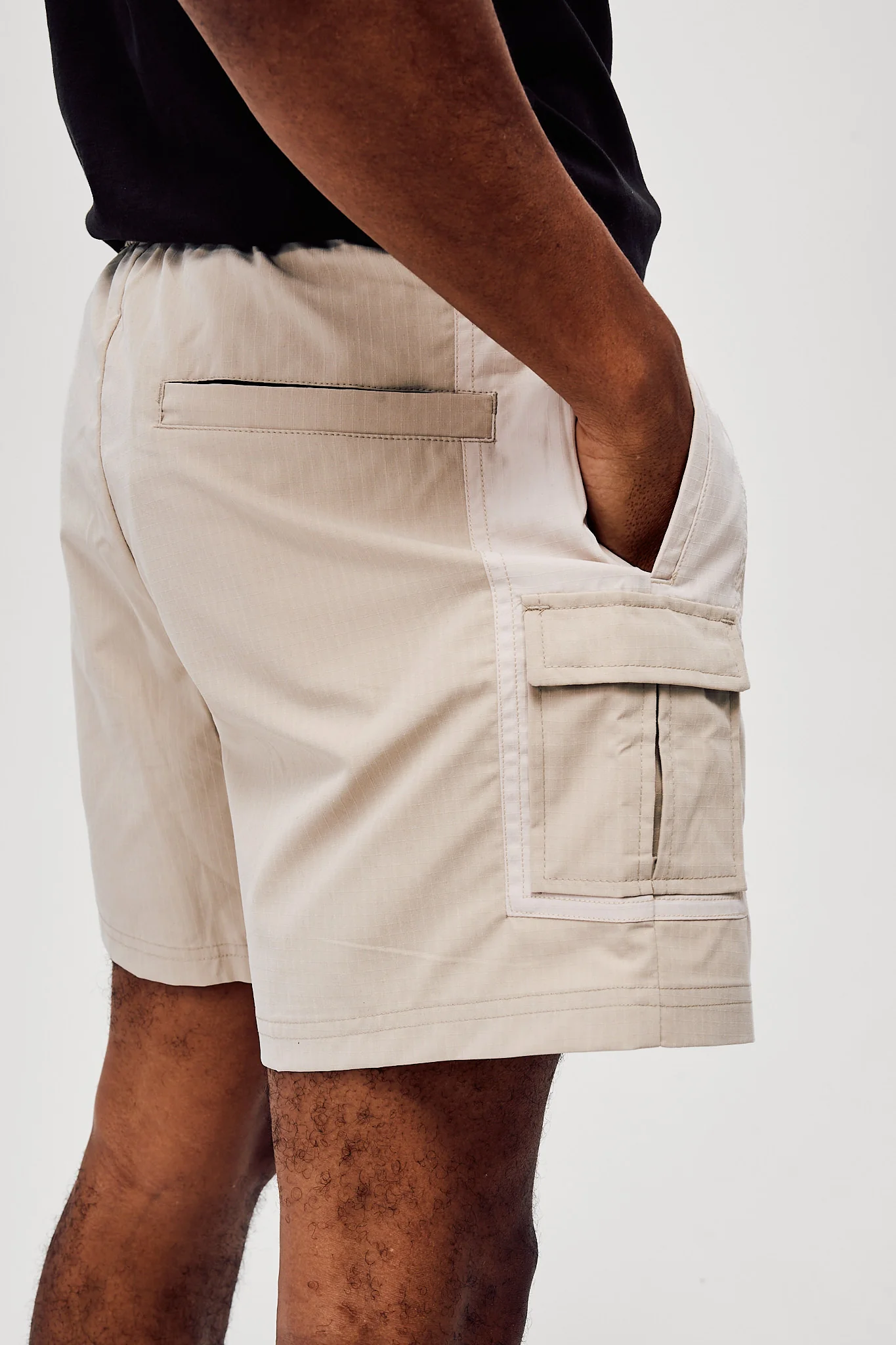 Cargo Short - Beige - Image 8