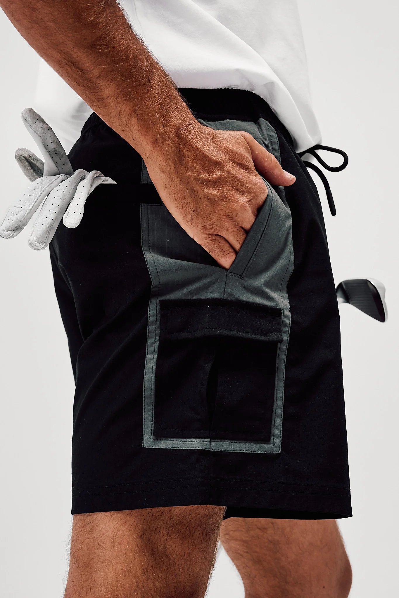 Cargo Short - Black - Image 6