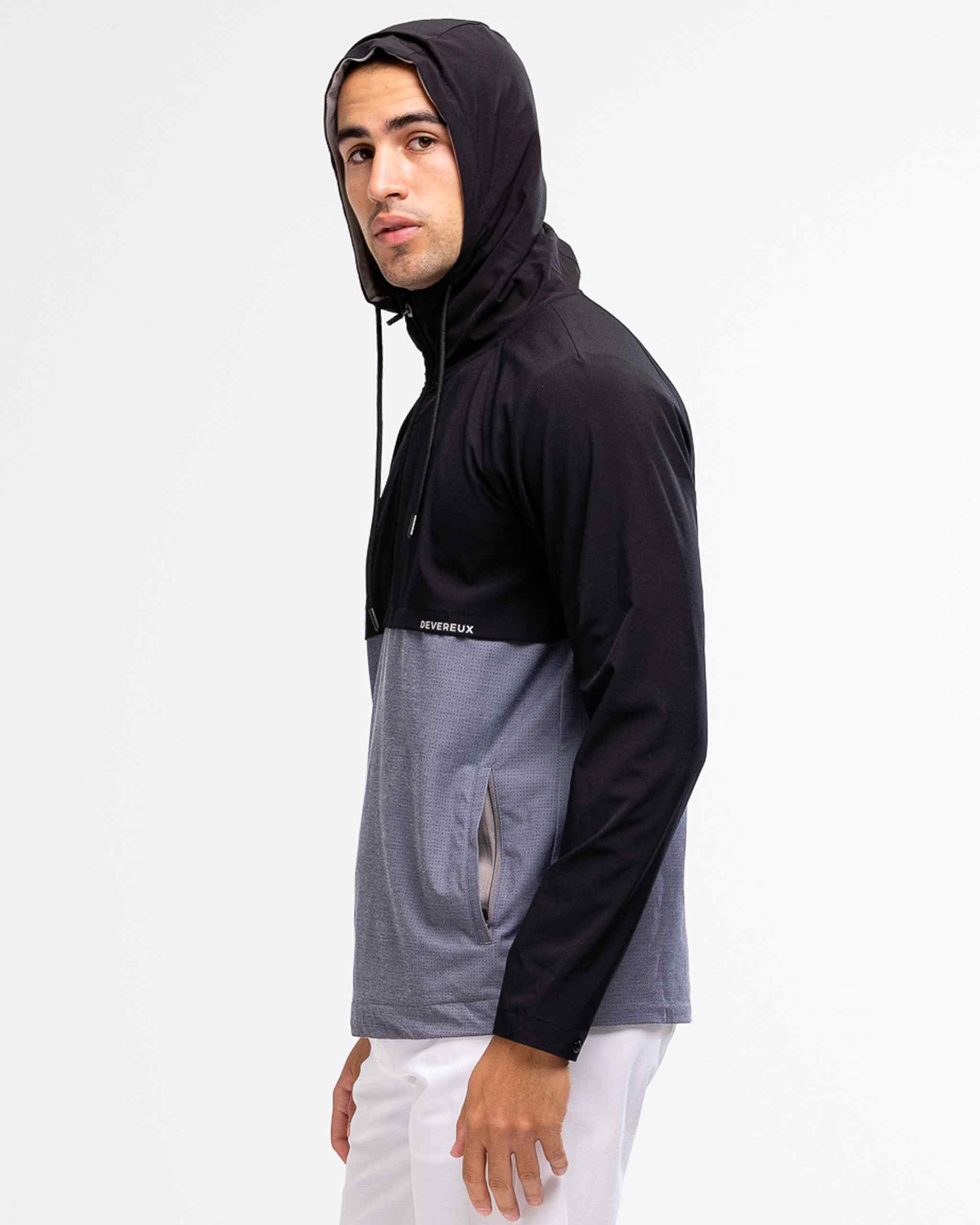 DVRX Anorak Hoodie - Black - Image 6