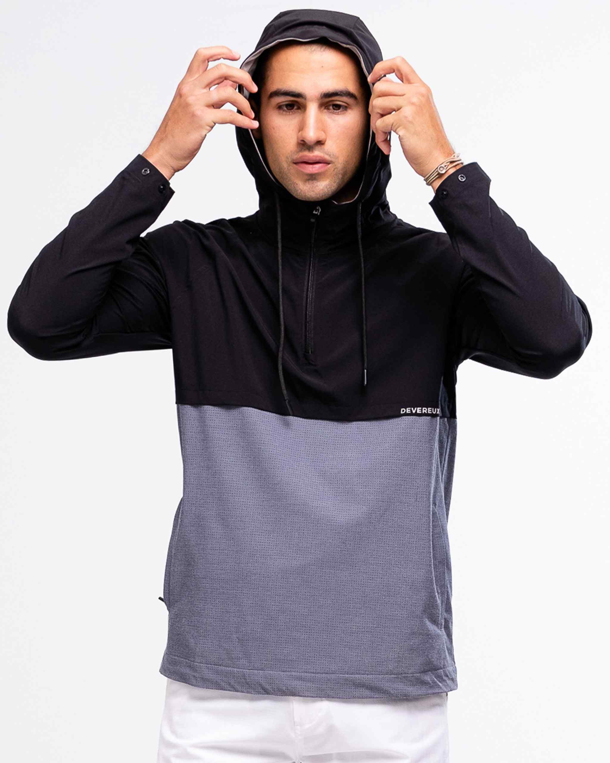 DVRX Anorak Hoodie - Black - Image 7