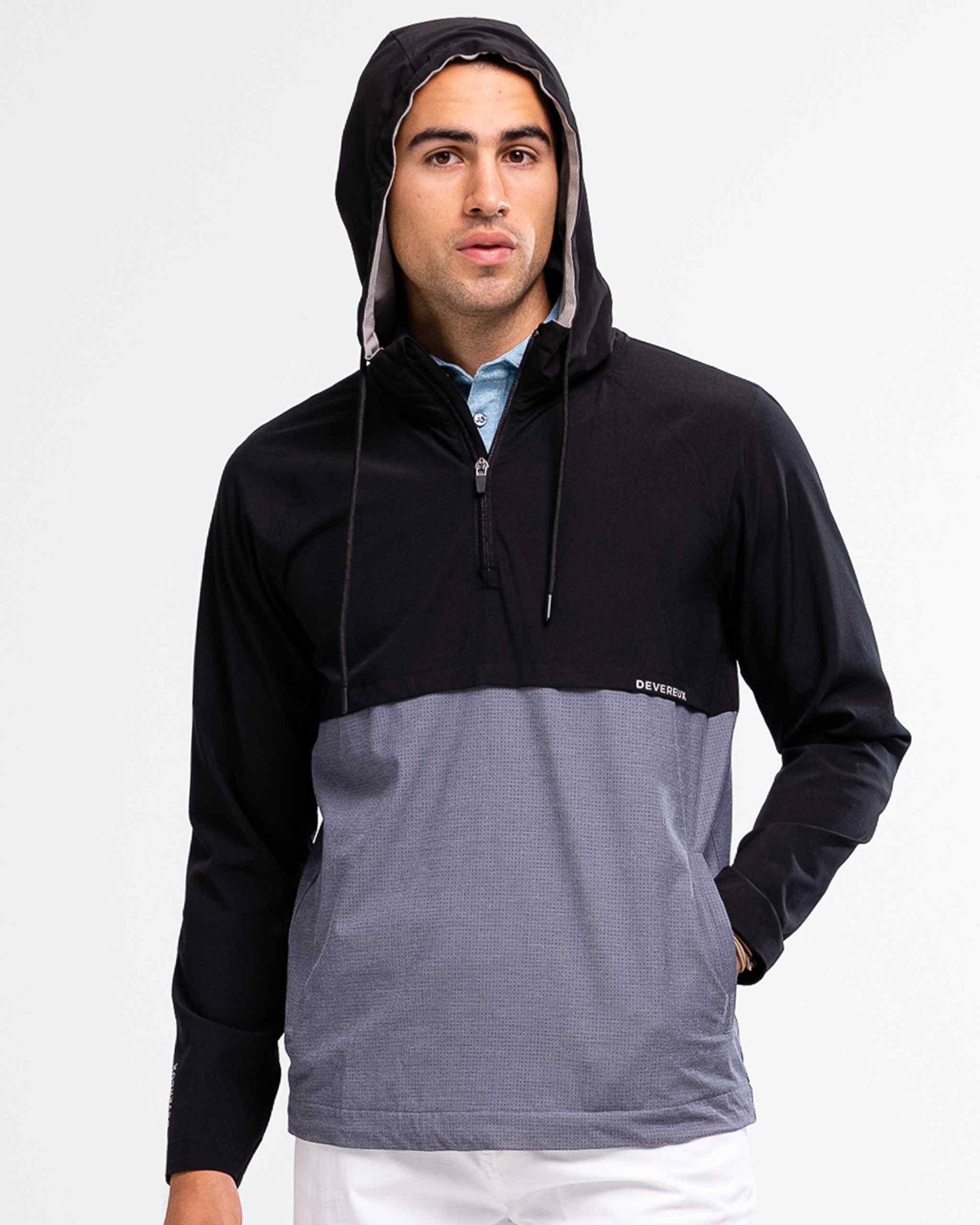DVRX Anorak Hoodie - Black - Image 8