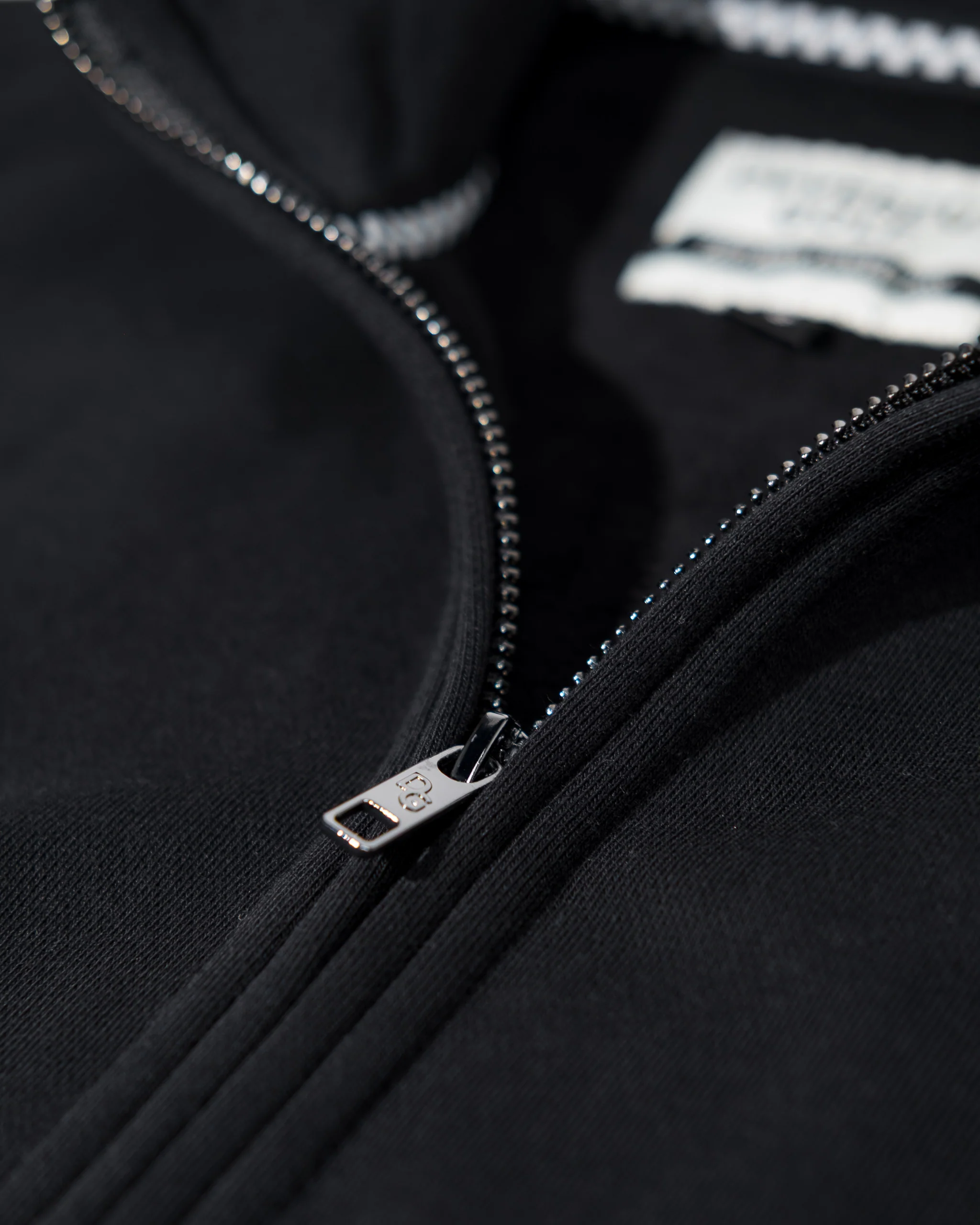 Essential Quarter Zip - Black - Image 3