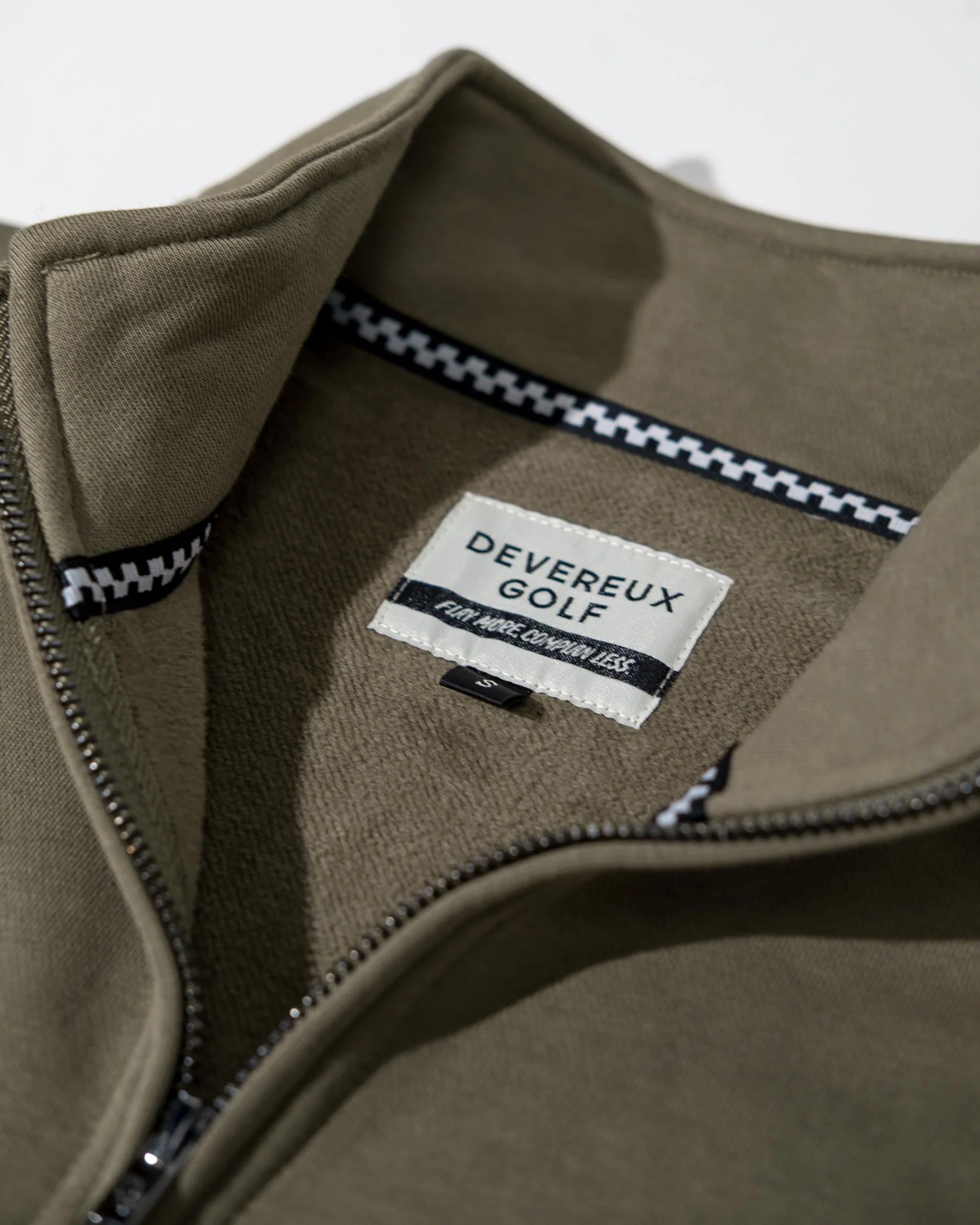 Essential Quarter Zip - Olive - Image 5
