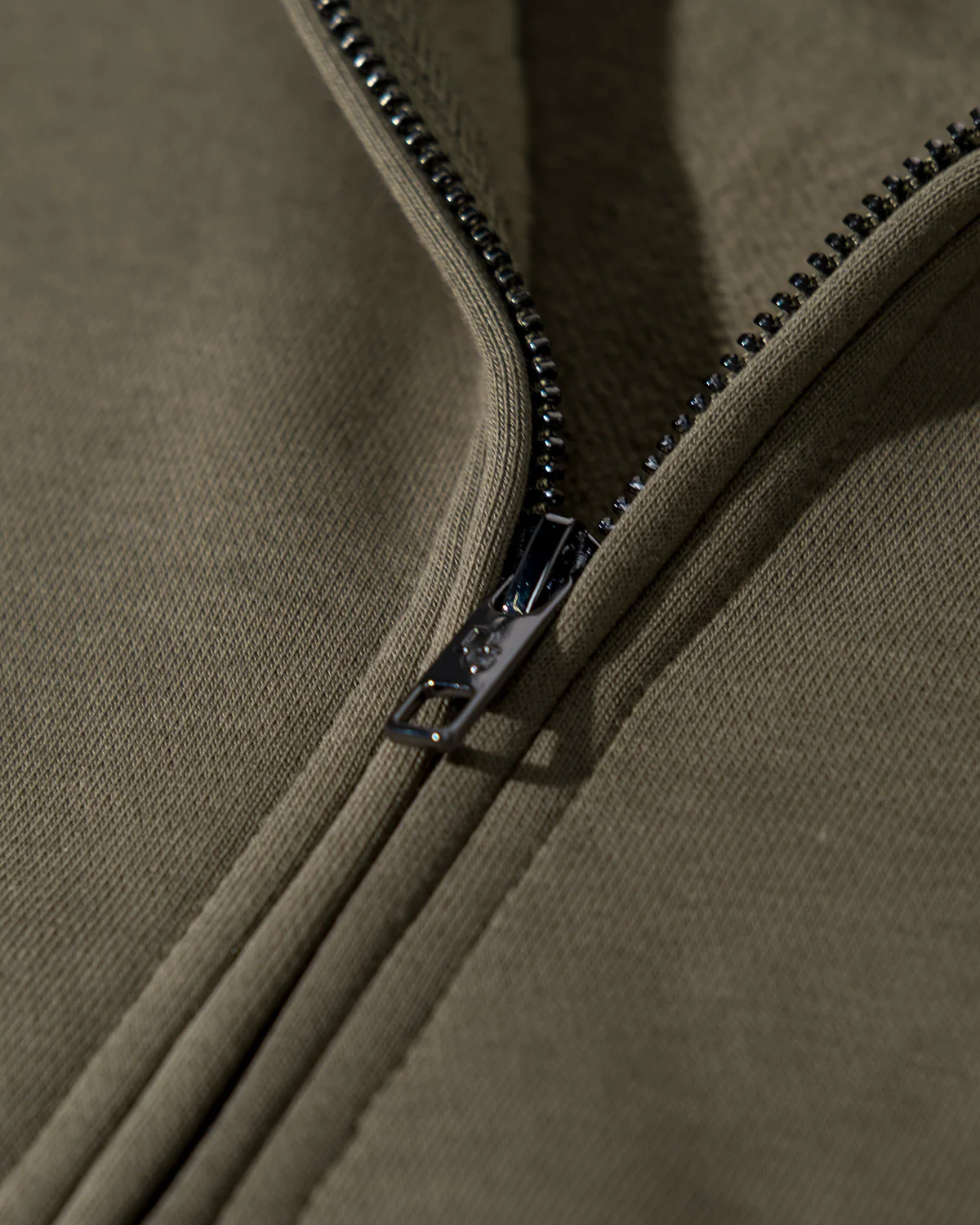 Essential Quarter Zip - Olive - Image 6