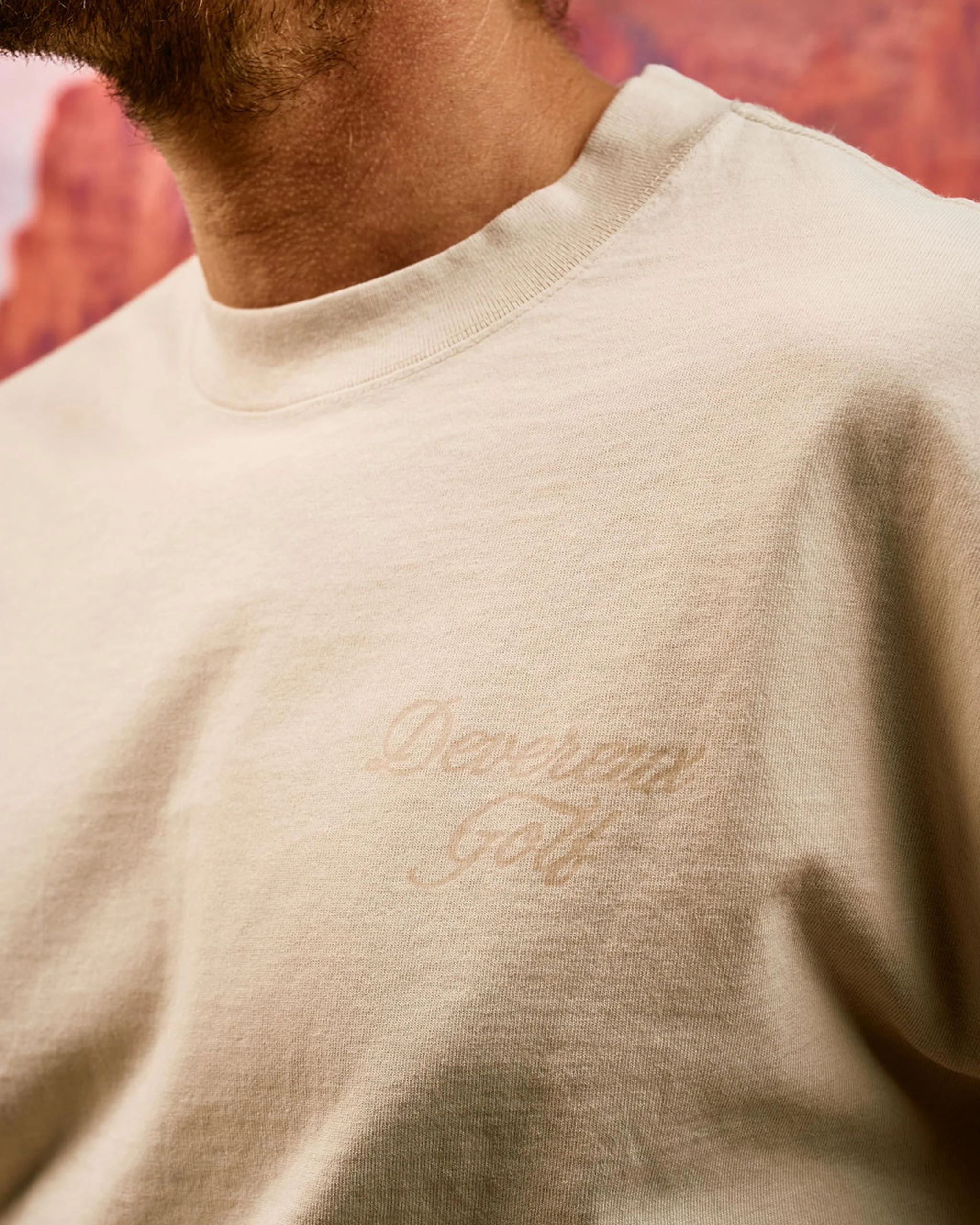 Faded Skull Caddie Tee - Faded Bone - Image 4