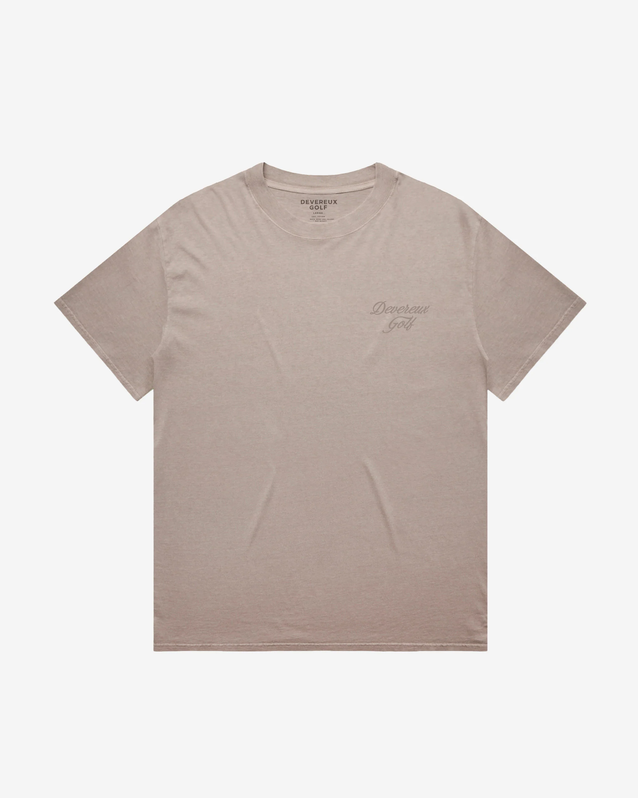 Faded Skull Caddie Tee - Faded Mushroom - Image 6