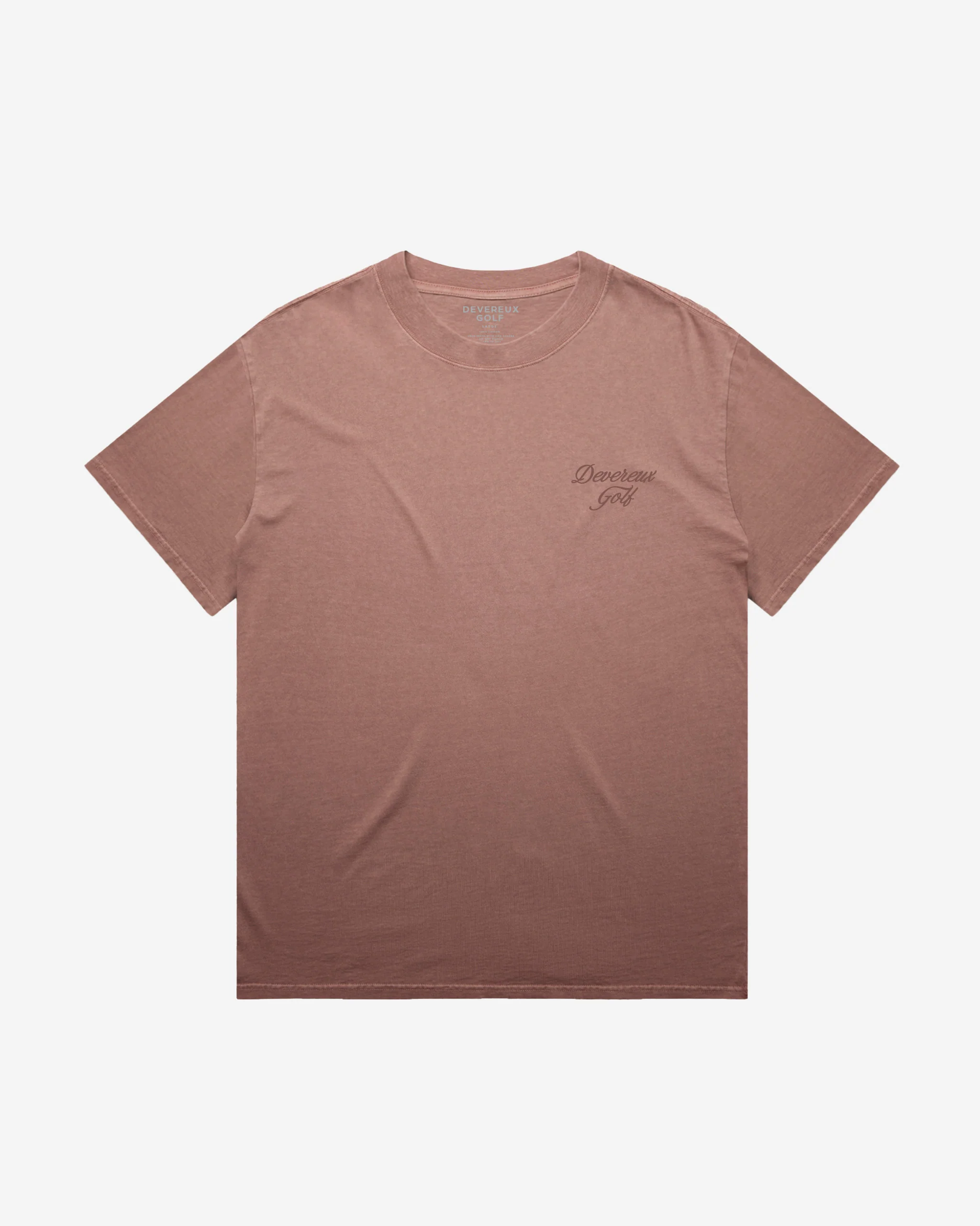 Faded Skull Caddie Tee - Faded Salmon - Image 5