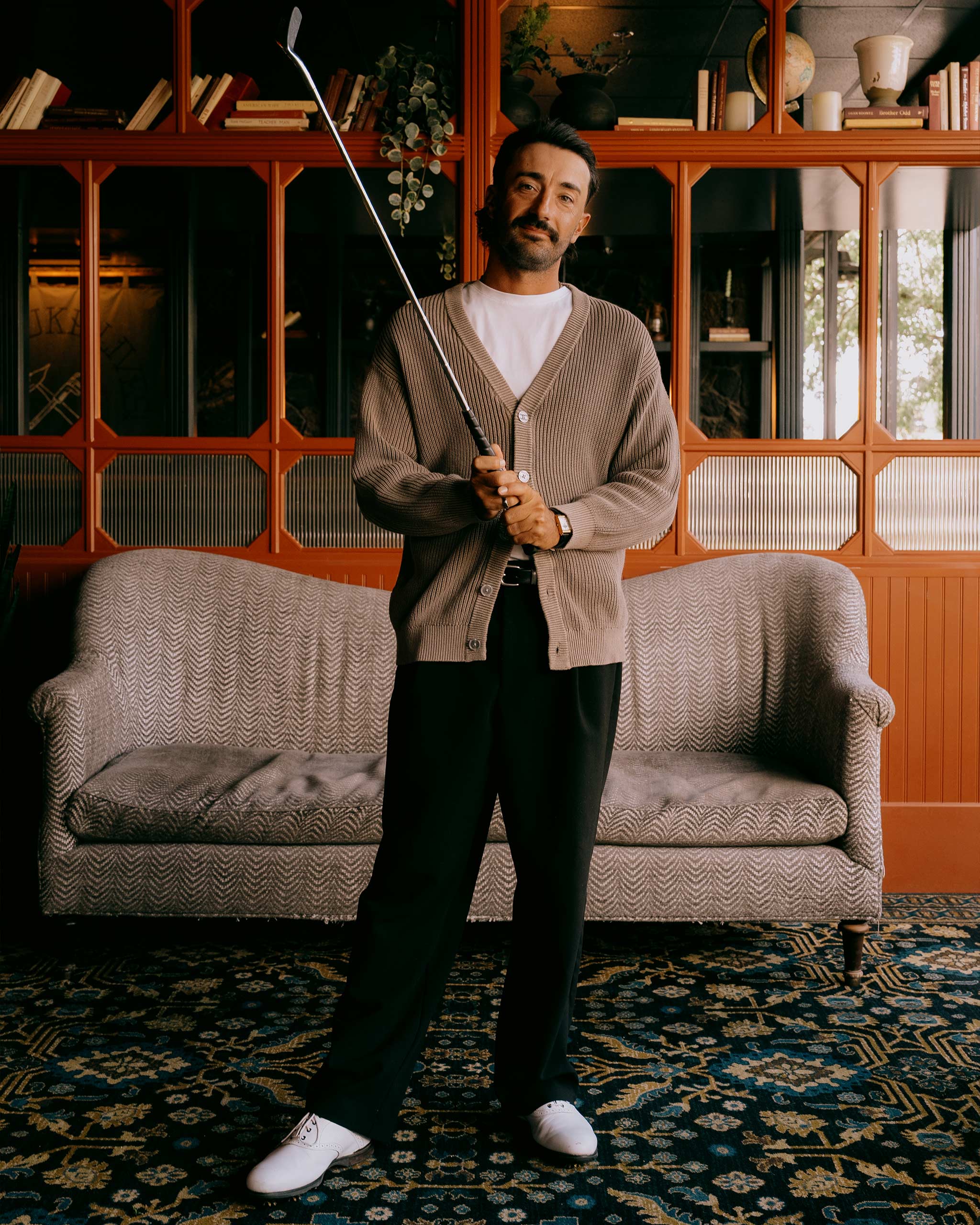 Fisherman Cardigan - Mushroom - Image 4