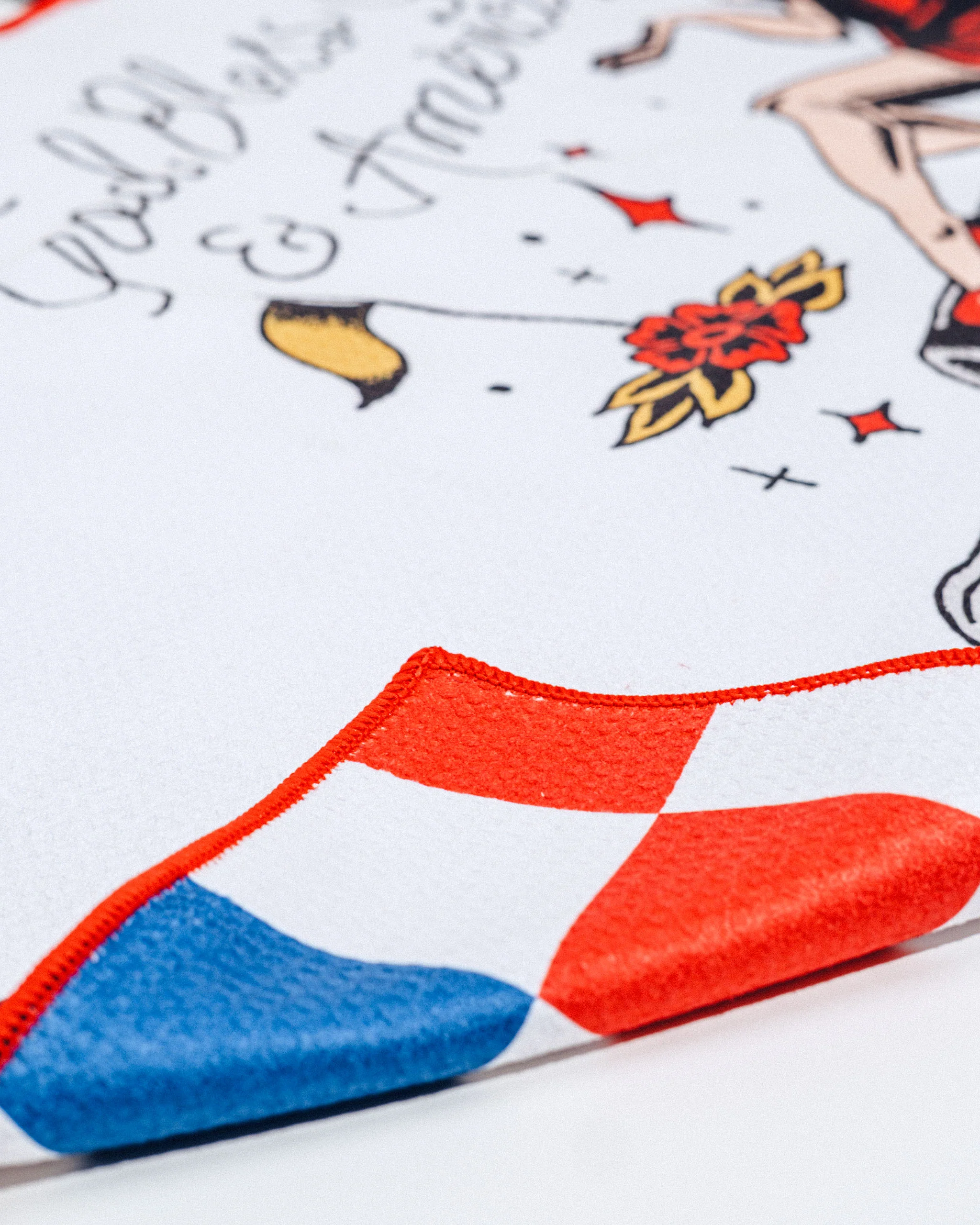 God Bless America Towel - Red / White / Blue - Image 5