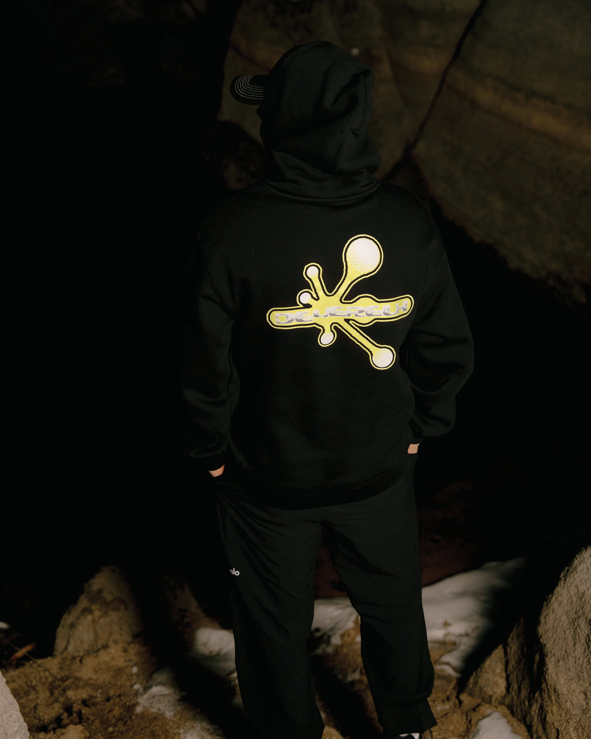 Gorp Golf Hoodie - Black - Image 3