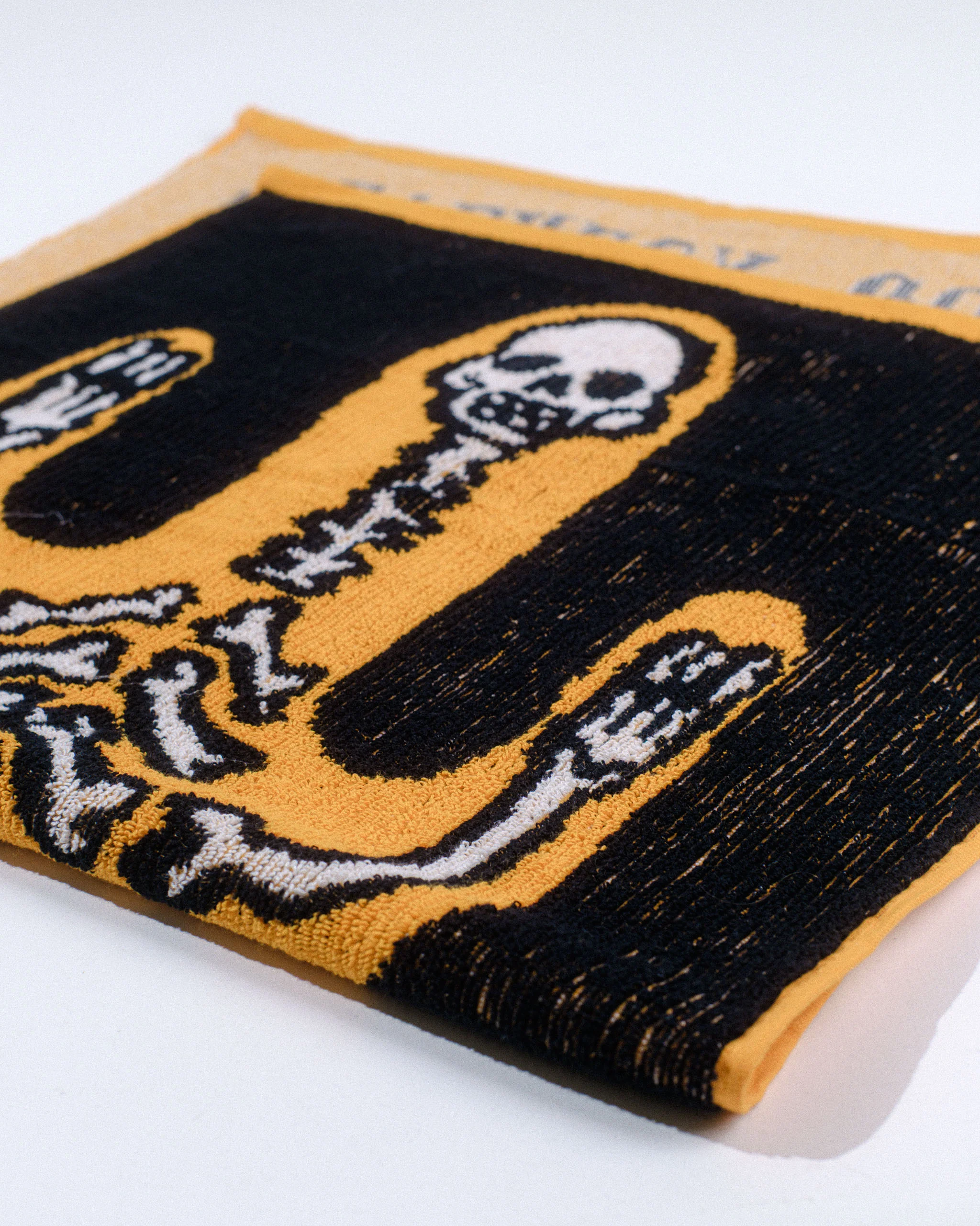 Knitted Cactus Voodoo Towel - Black - Image 10