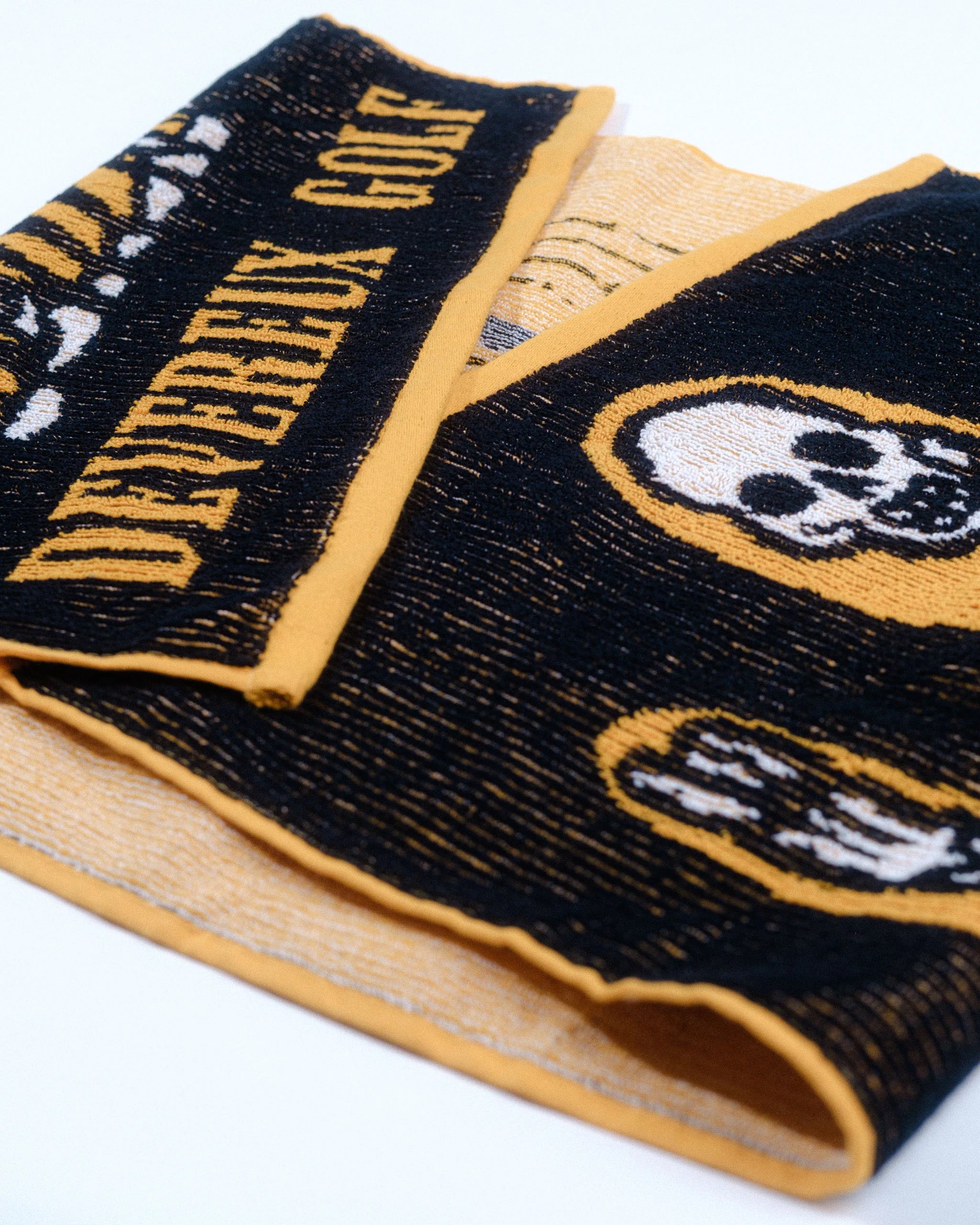 Knitted Cactus Voodoo Towel - Black - Image 5