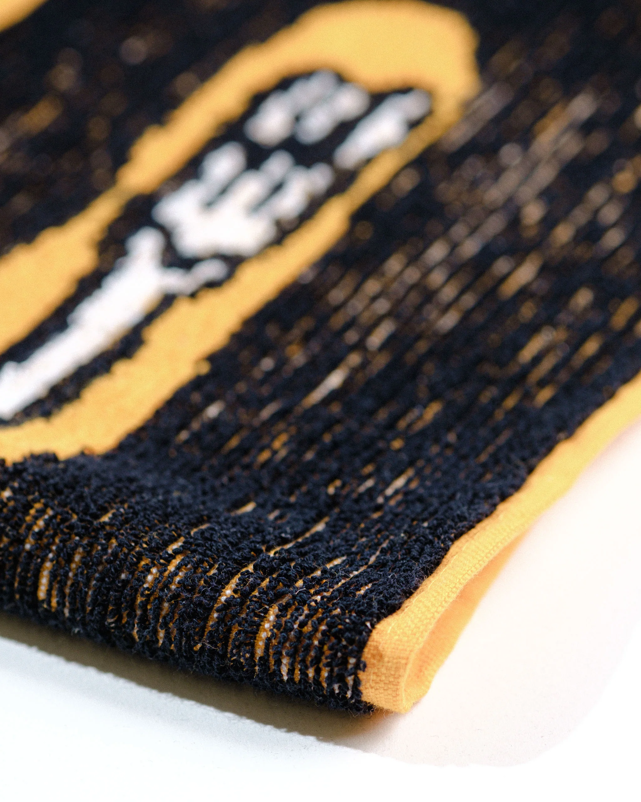 Knitted Cactus Voodoo Towel - Black - Image 6