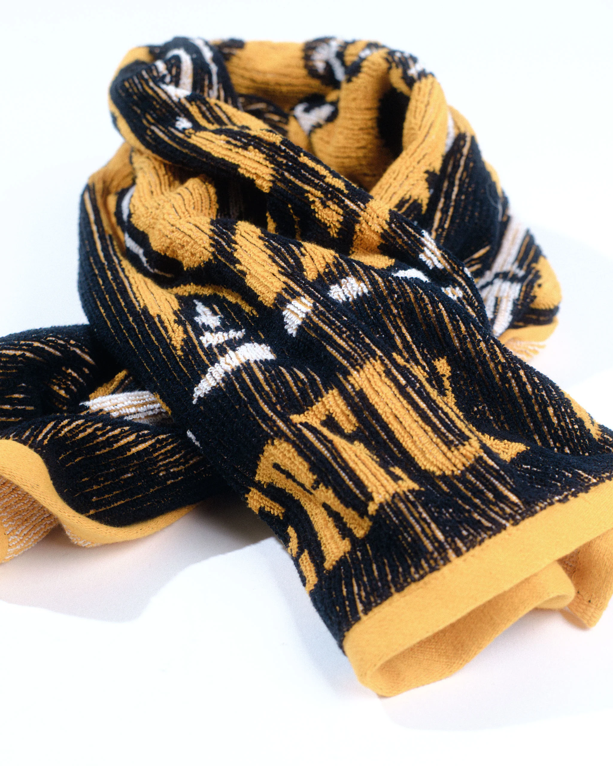 Knitted Cactus Voodoo Towel - Black - Image 7