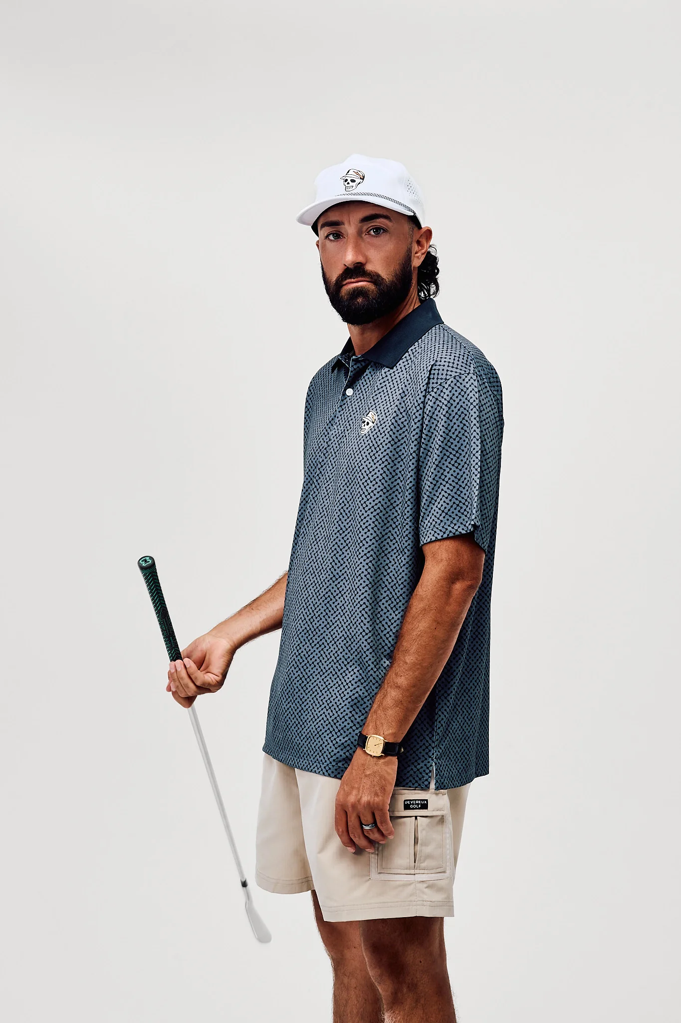 Labyrinth Polo - Navy / Western Sky - Image 3