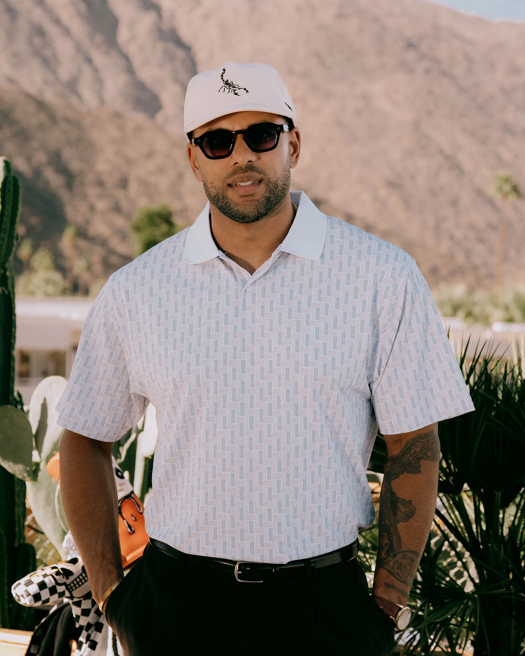 Ladders Polo - Marine Grey - Image 3