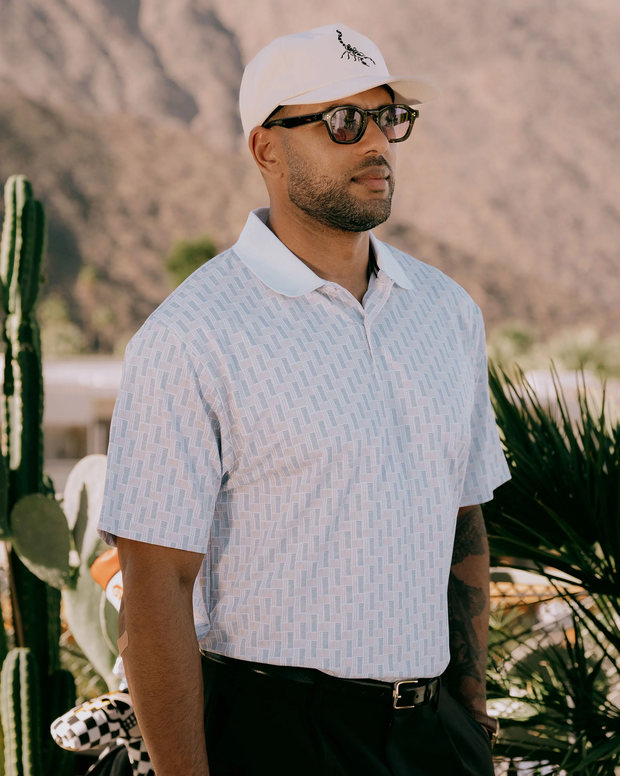 Ladders Polo - Marine Grey - Image 5