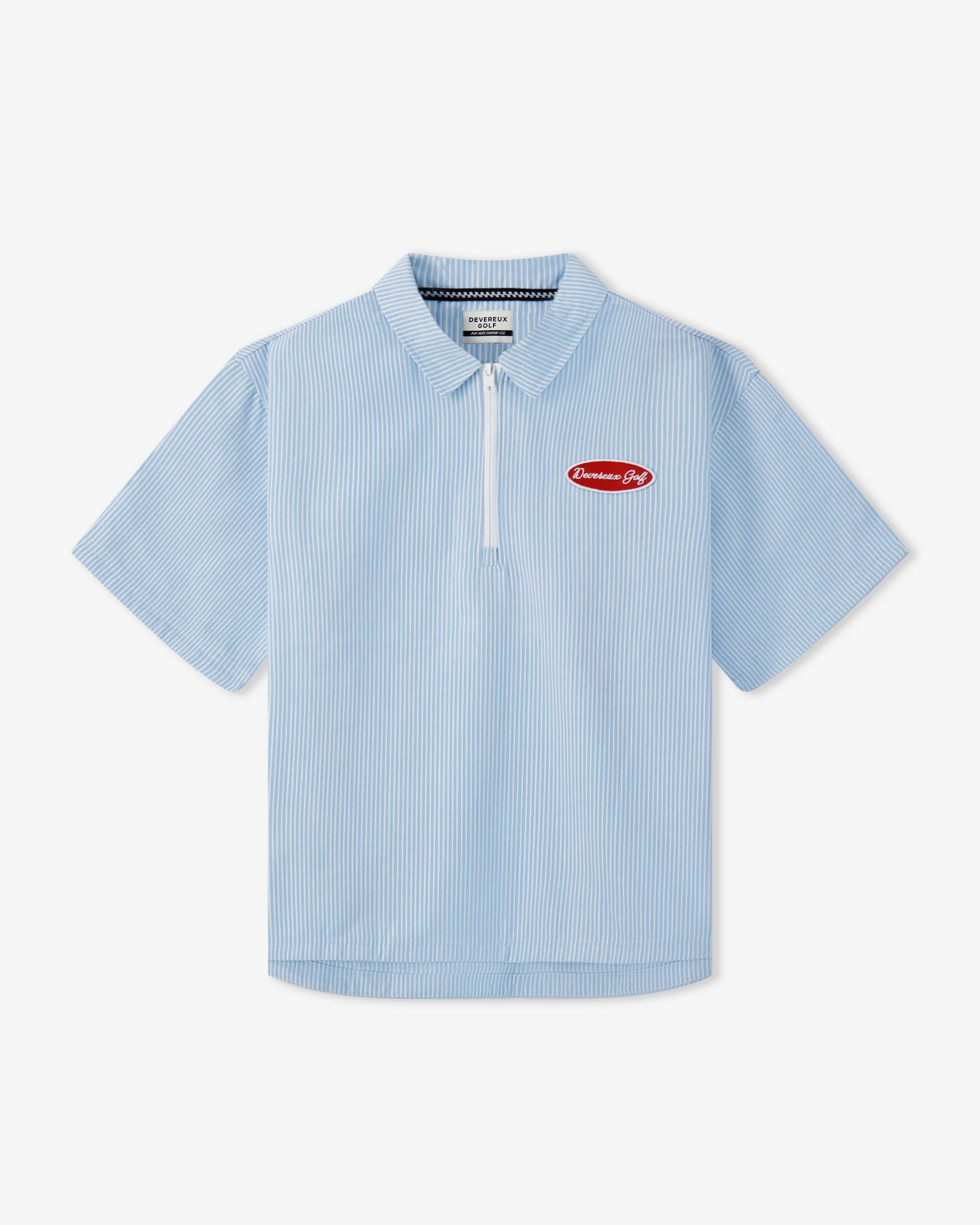 Mechanic QTR Zip - Marine Layer Pinstripe