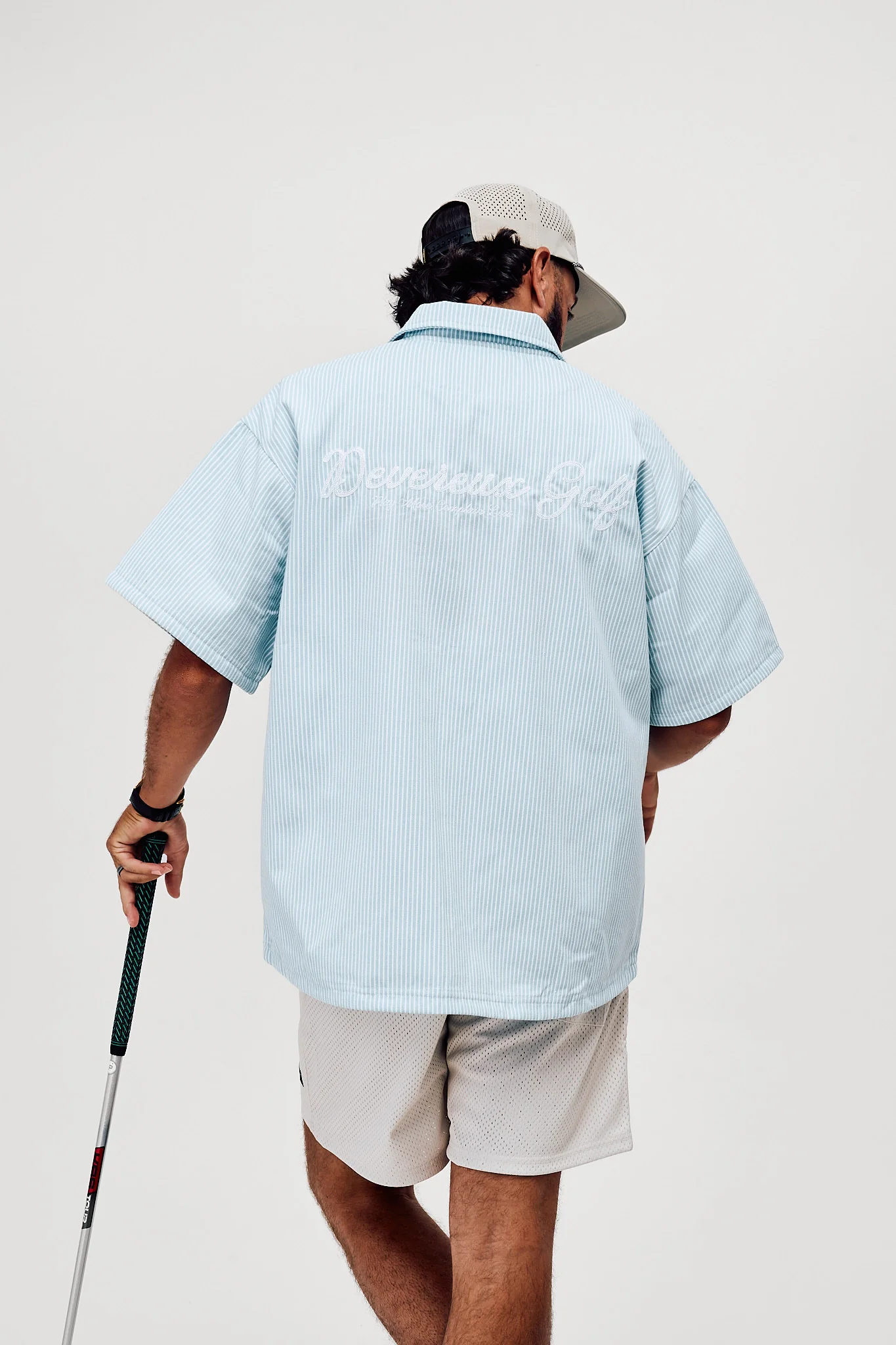 Mechanic QTR Zip - Marine Layer Pinstripe - Image 4
