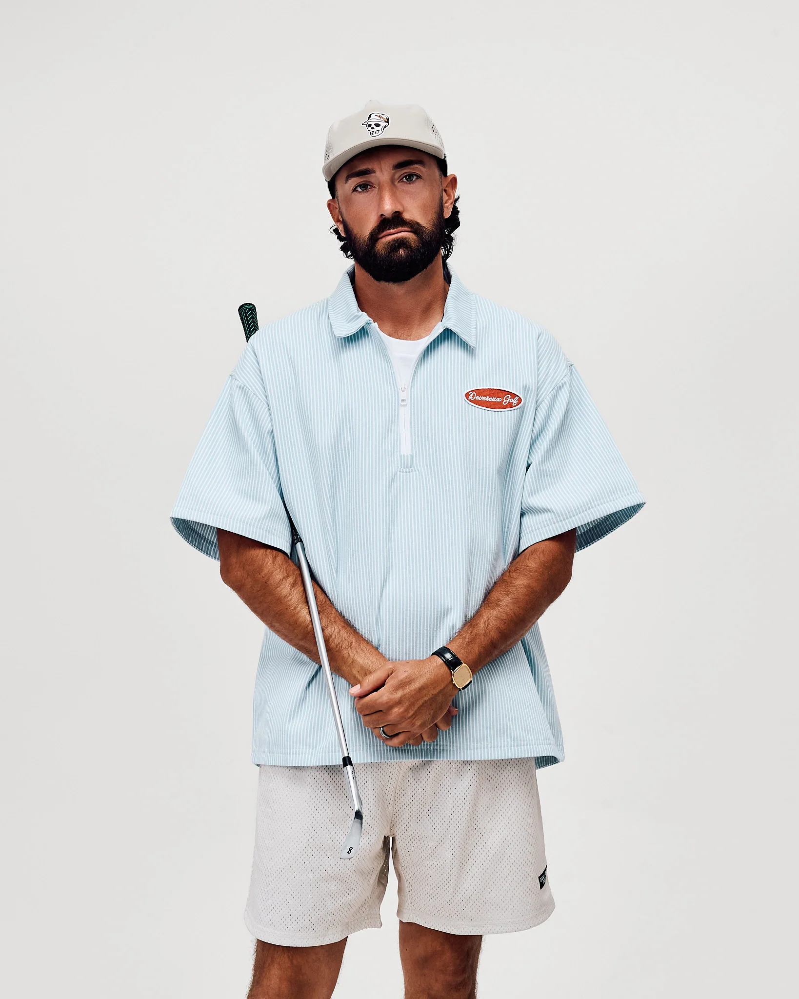 Mechanic QTR Zip - Marine Layer Pinstripe - Image 6