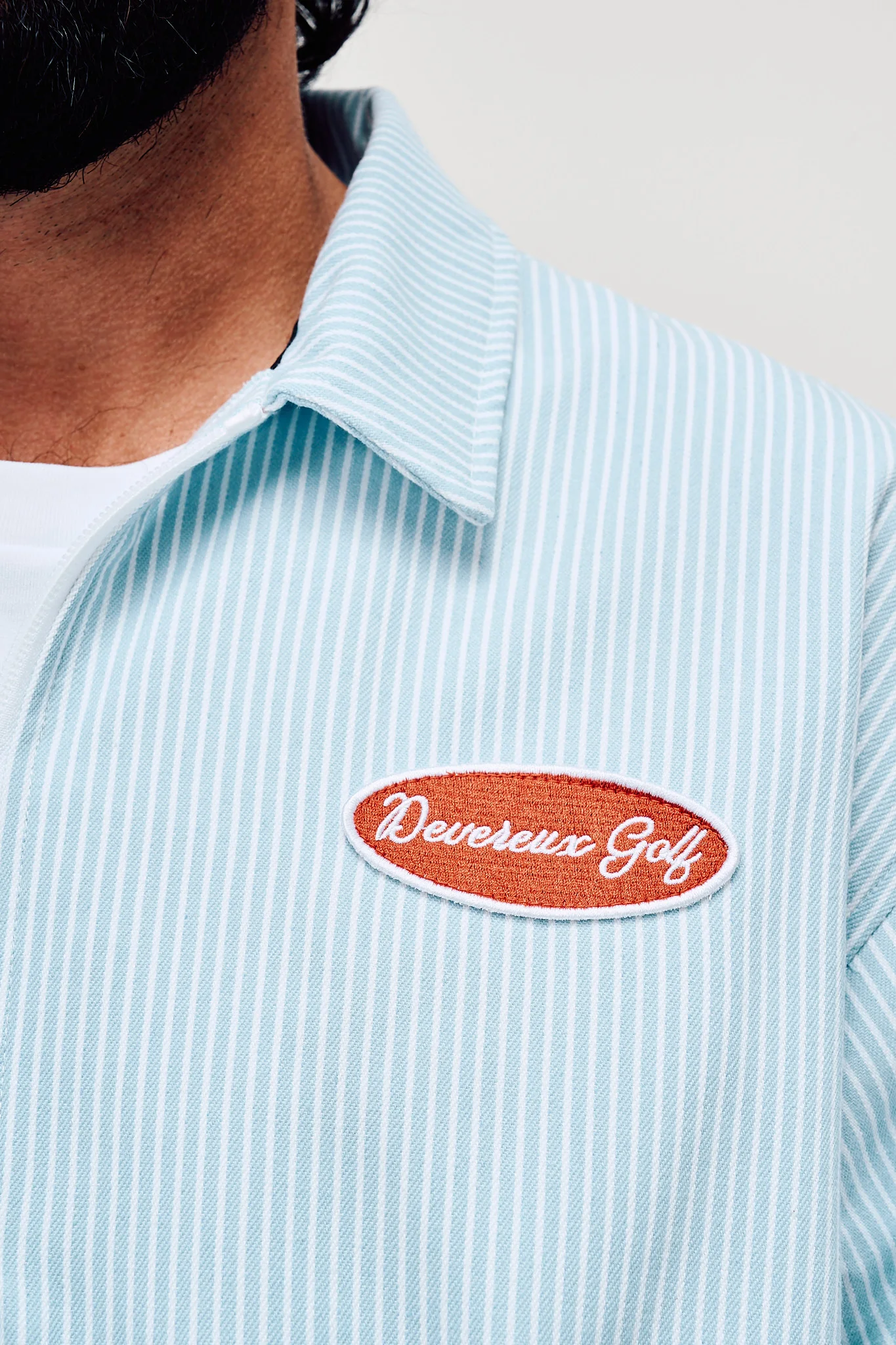 Mechanic QTR Zip - Marine Layer Pinstripe - Image 7