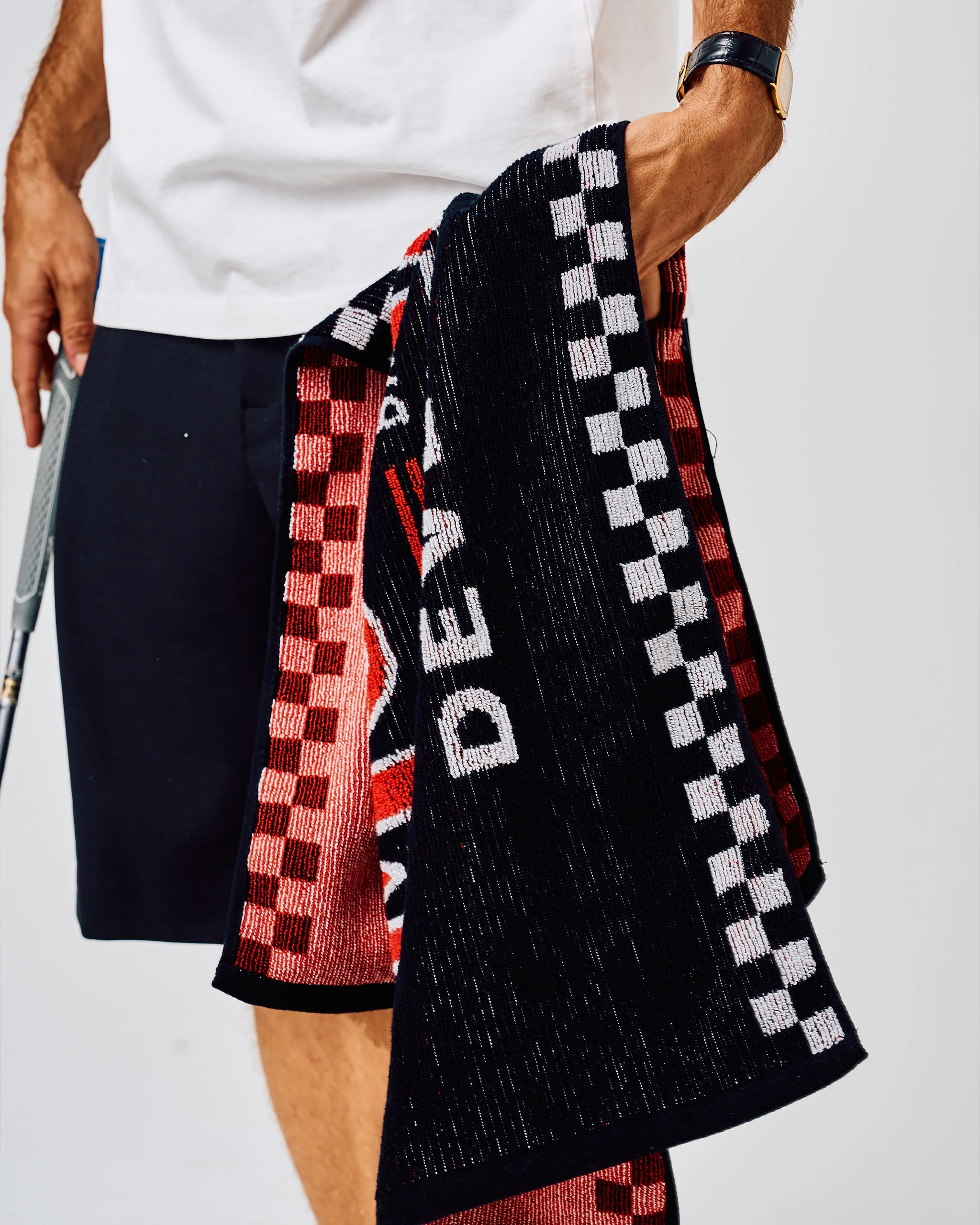 Mount Gay Golf Towel - Black / White - Image 4