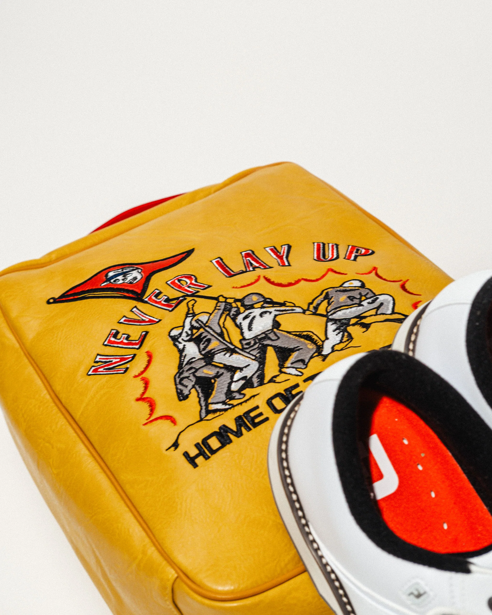 Never Lay Up Shoe Bag - Yellow - Image 3