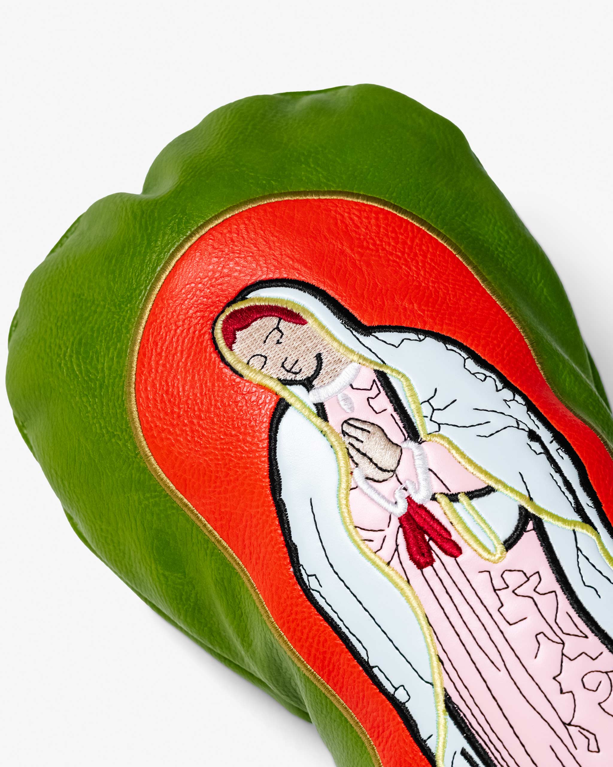Our Lady of Guadalupe Driver Cover - Green - Image 7