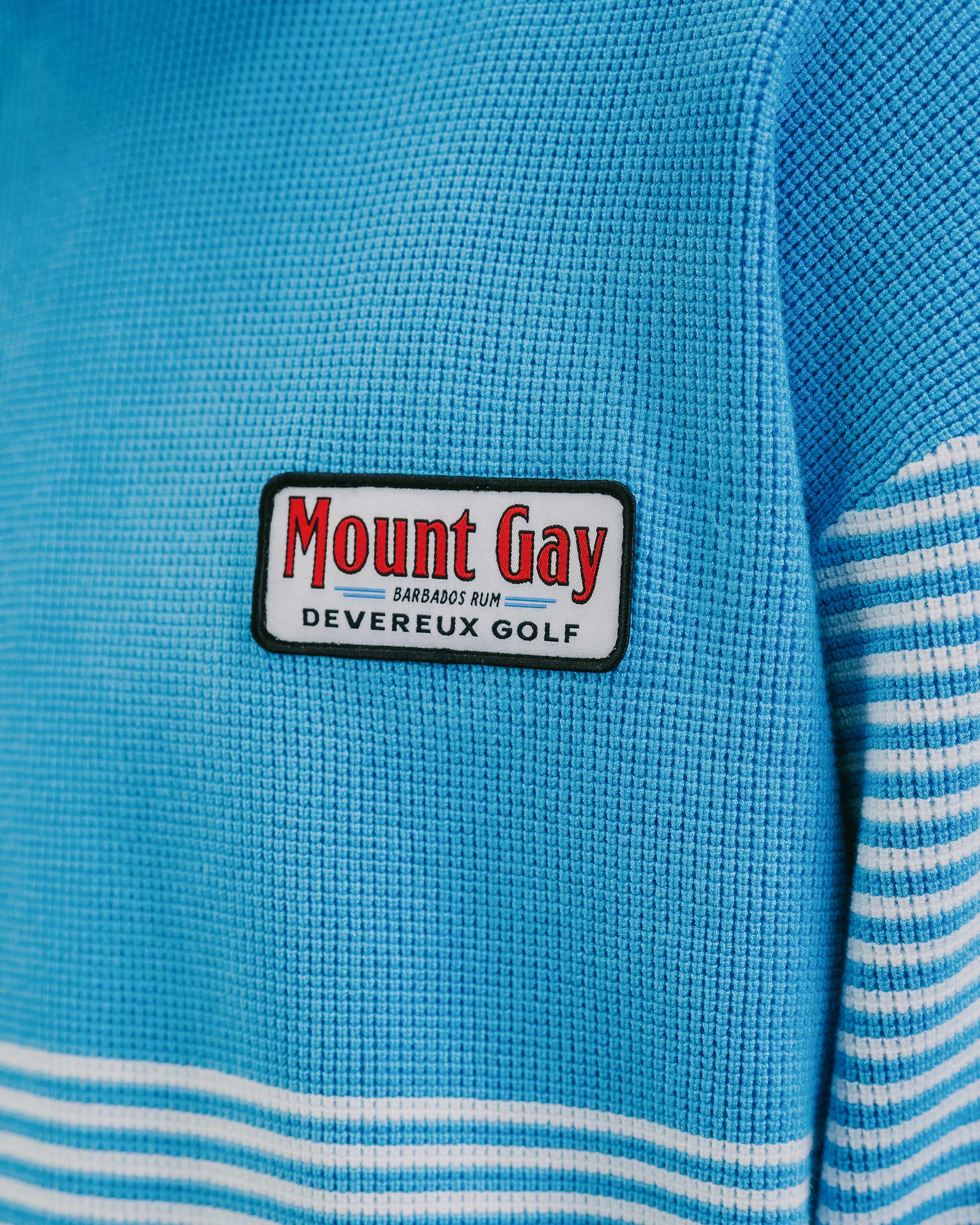 Paynes Bay Knit Hoodie - Light Blue - Image 3