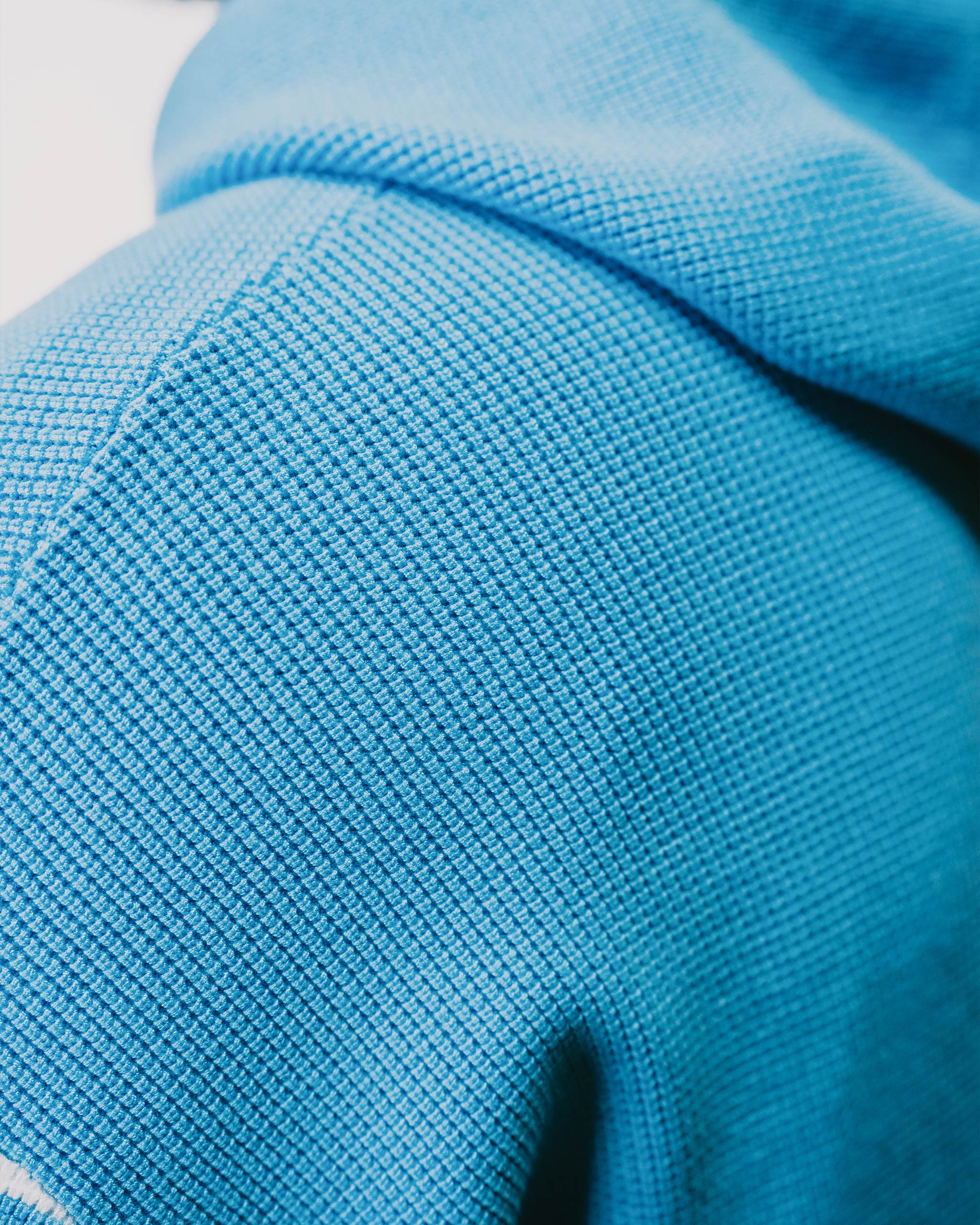Paynes Bay Knit Hoodie - Light Blue - Image 4