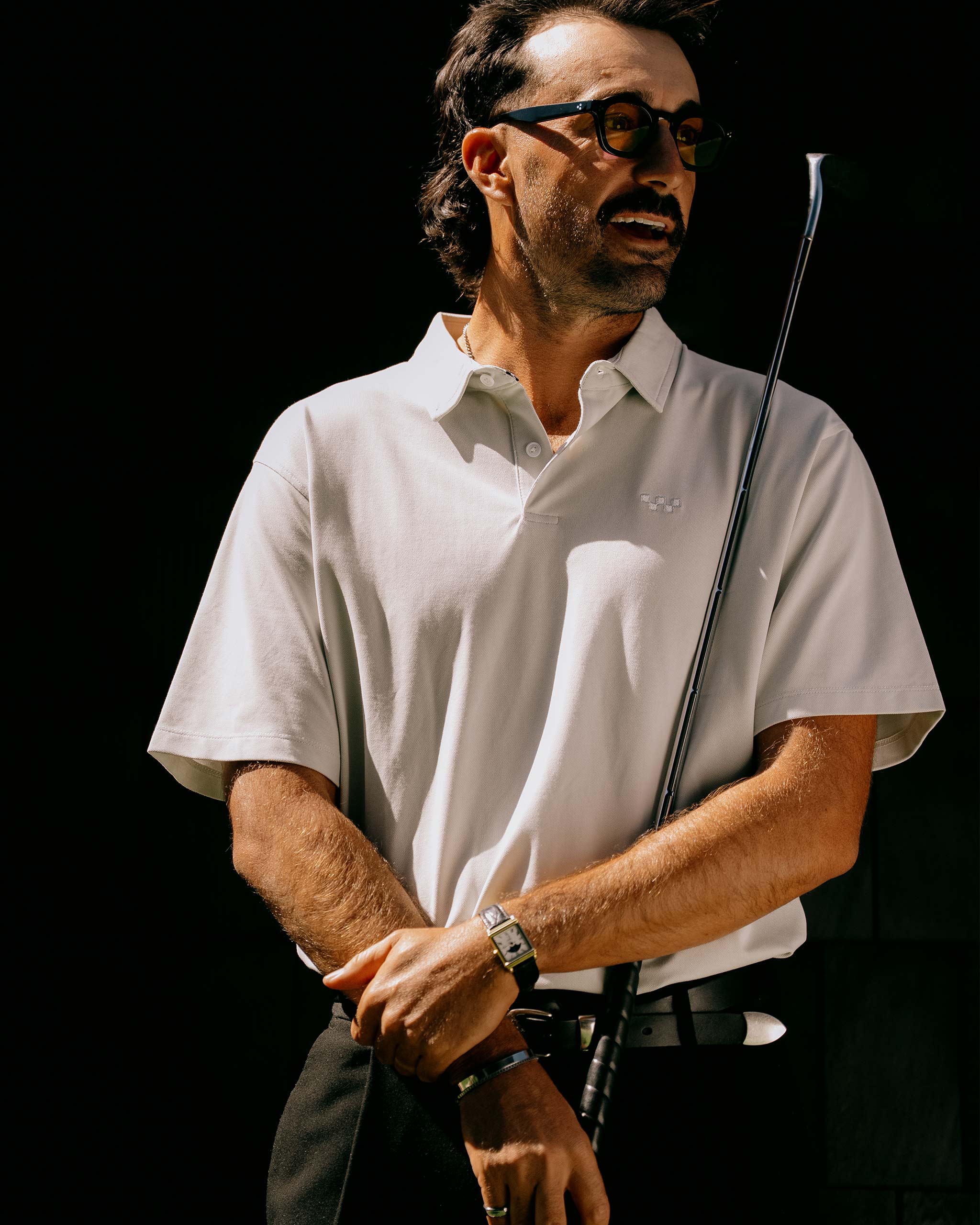 Pro Shop Essential Polo - Light Grey - Image 9