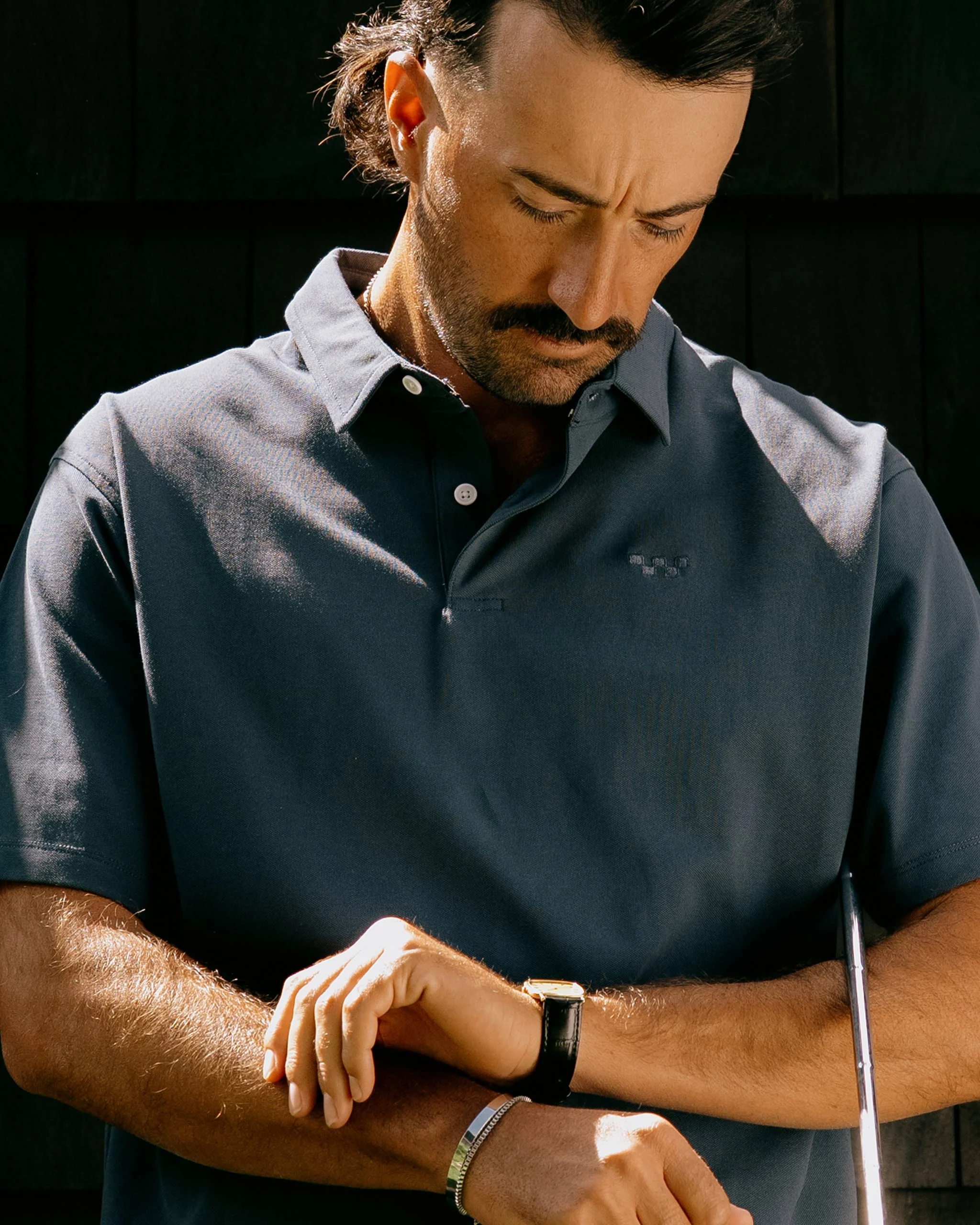 Pro Shop Essential Polo - Navy - Image 4