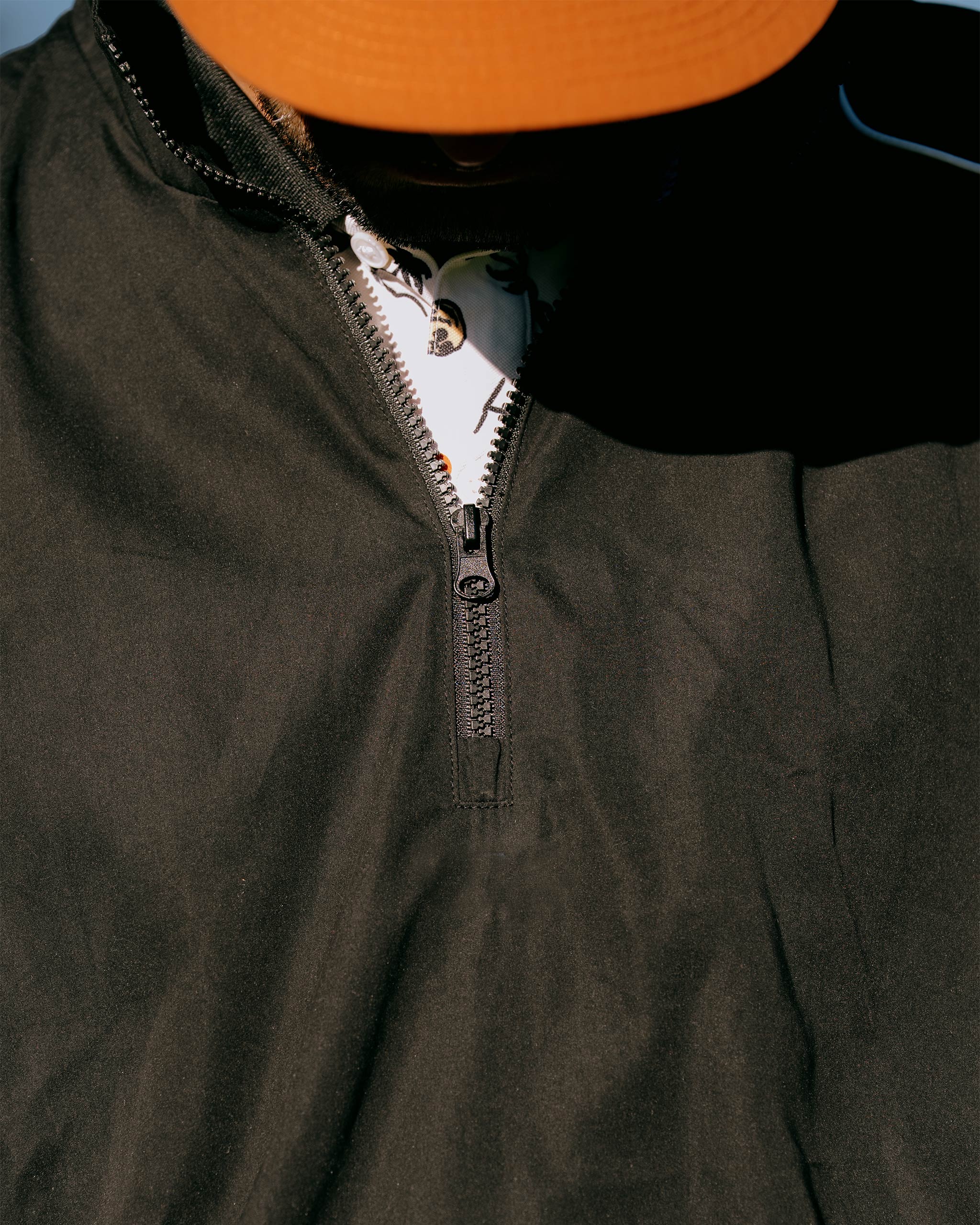 Pullover Piped QTR ZIP - Black - Image 6