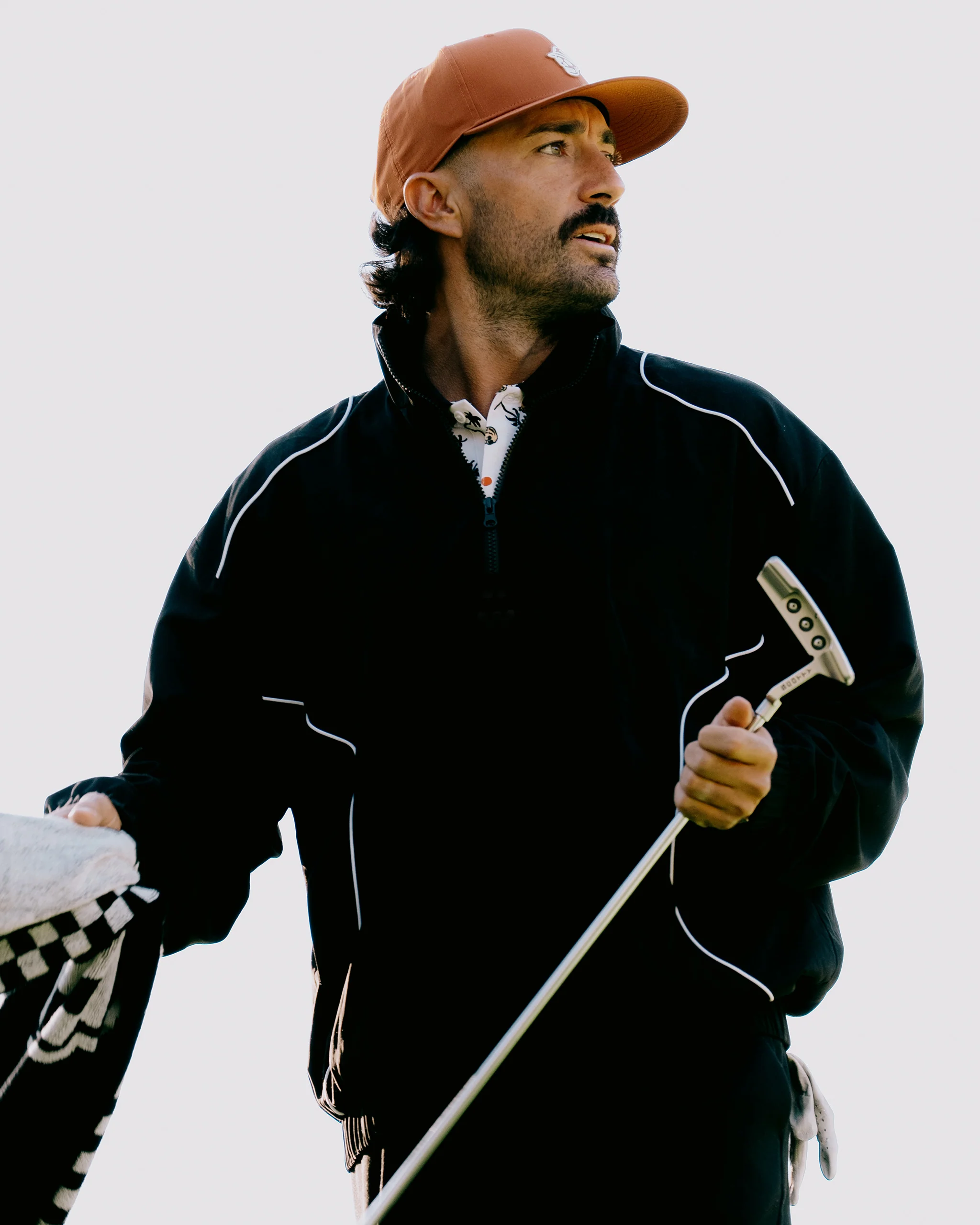 Pullover Piped QTR ZIP - Black - Image 7