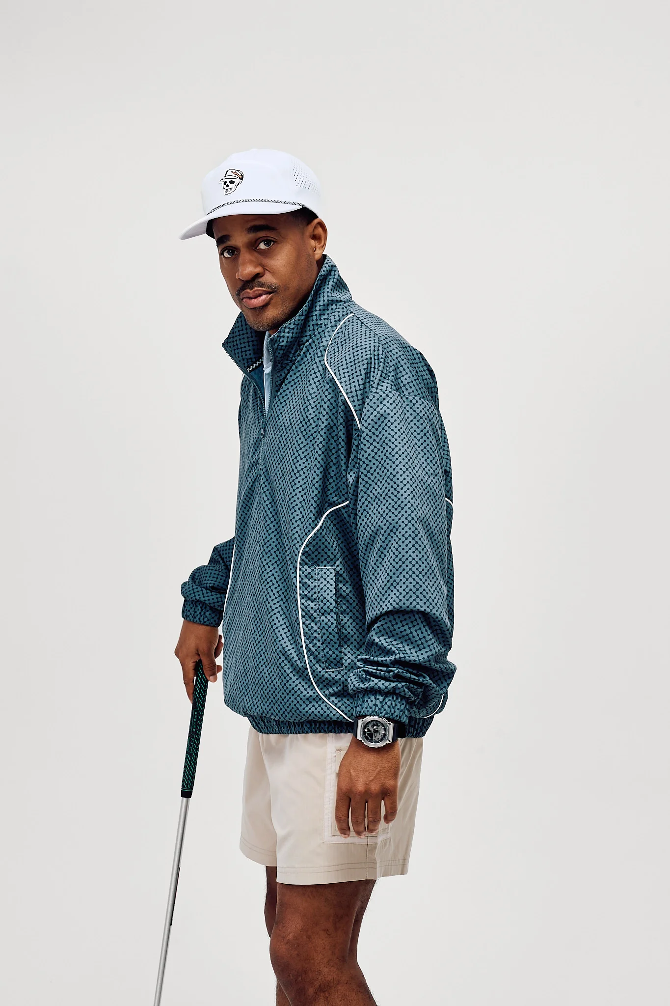 Pullover Piped QTR Zip - Western Sky Labyrinth - Image 4