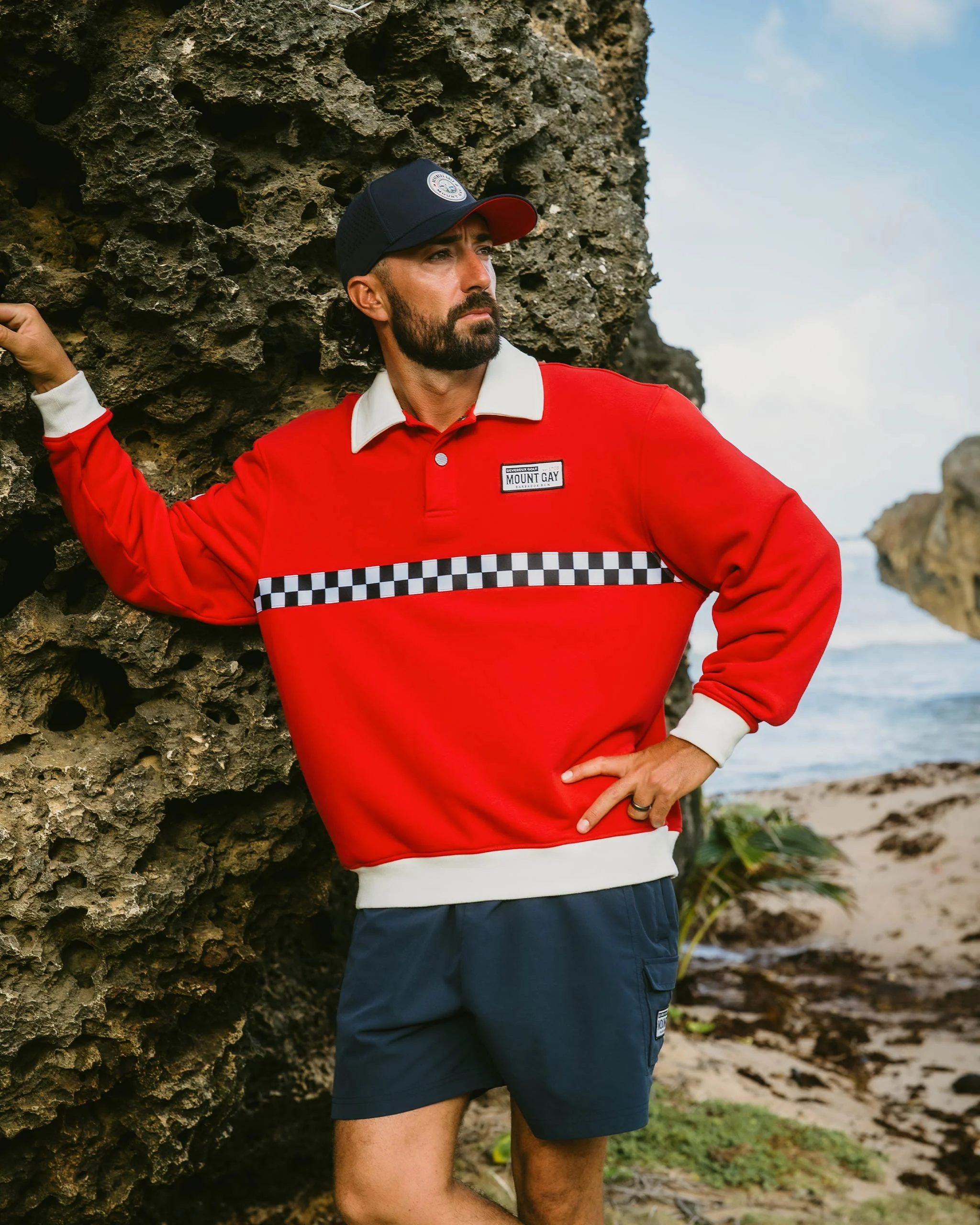 Sandy Lane Pullover - Red - Image 4