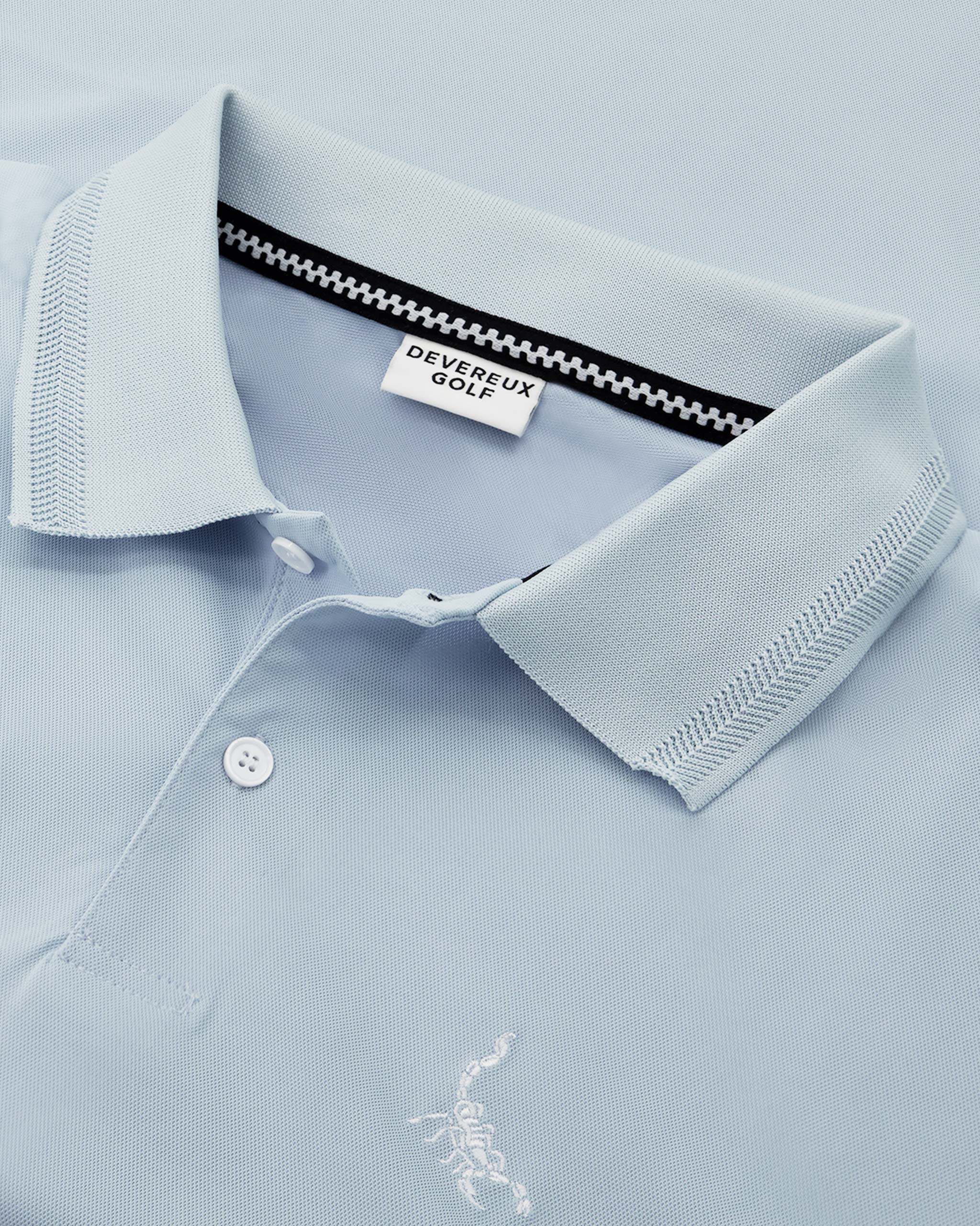 Scorpion Icon Polo - Western Sky Blue - Image 8
