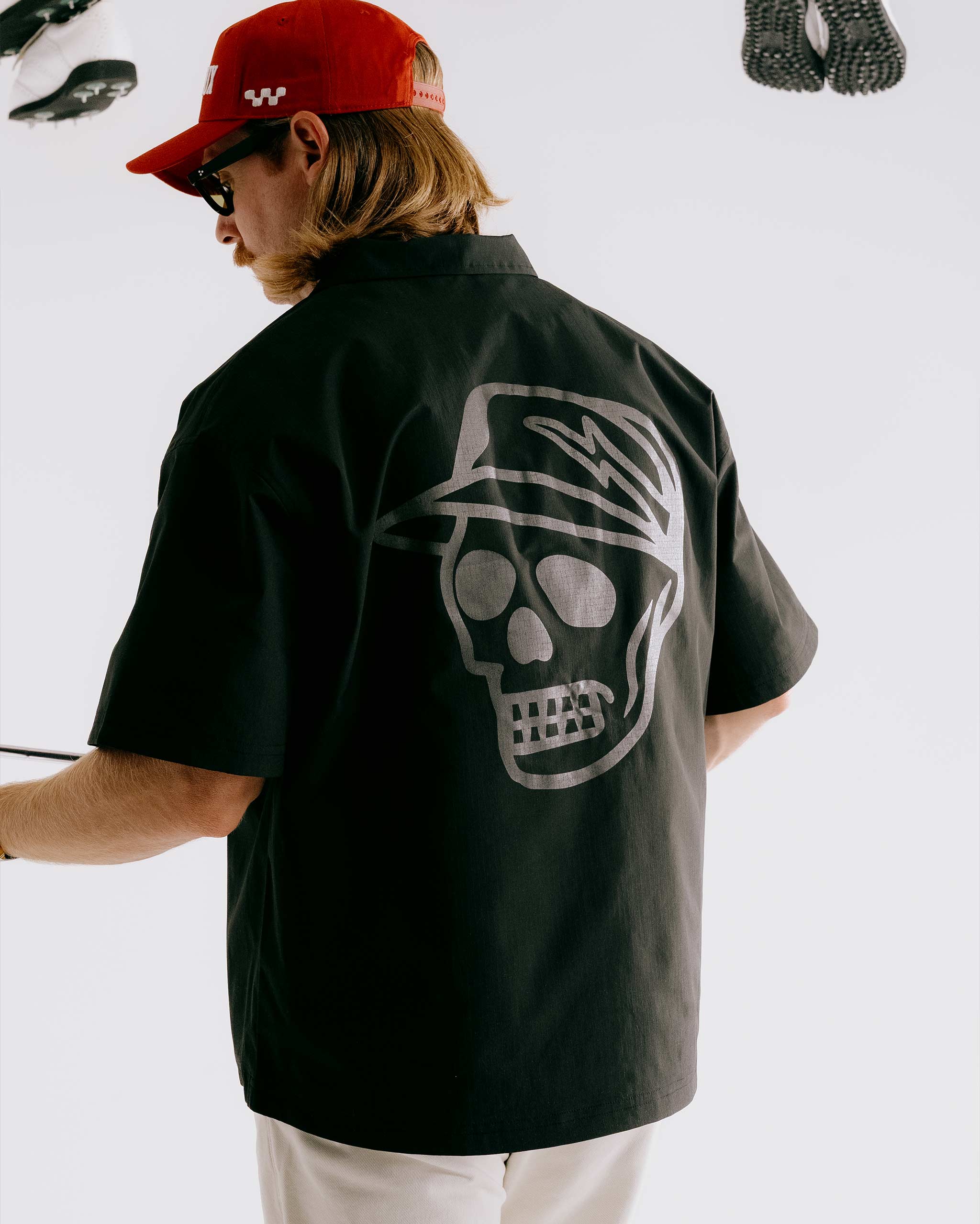 SS Ripstop Windbreaker - Black - Image 6