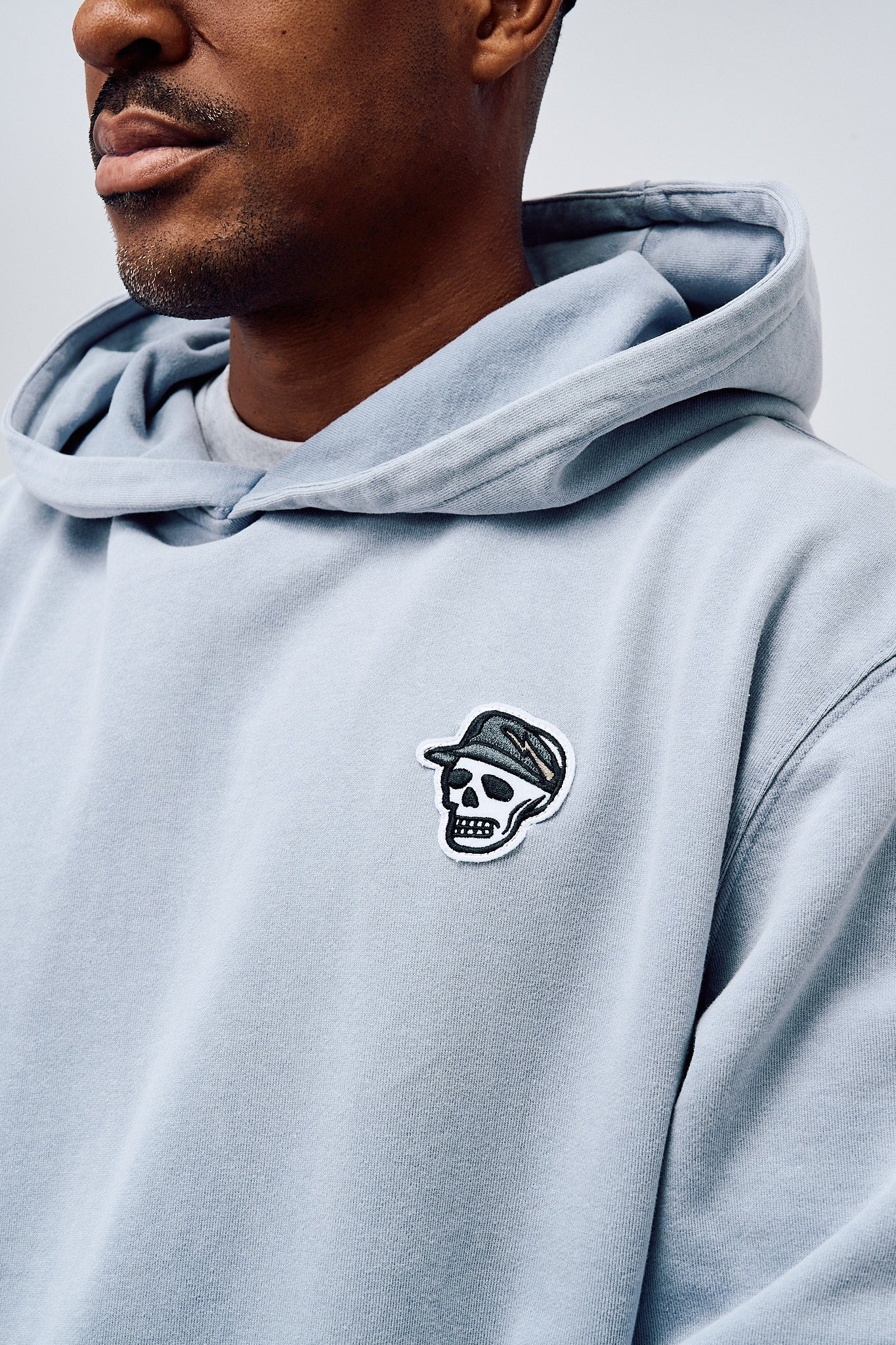 Skull Caddie Washed Hoodie - Marine Layer - Image 3