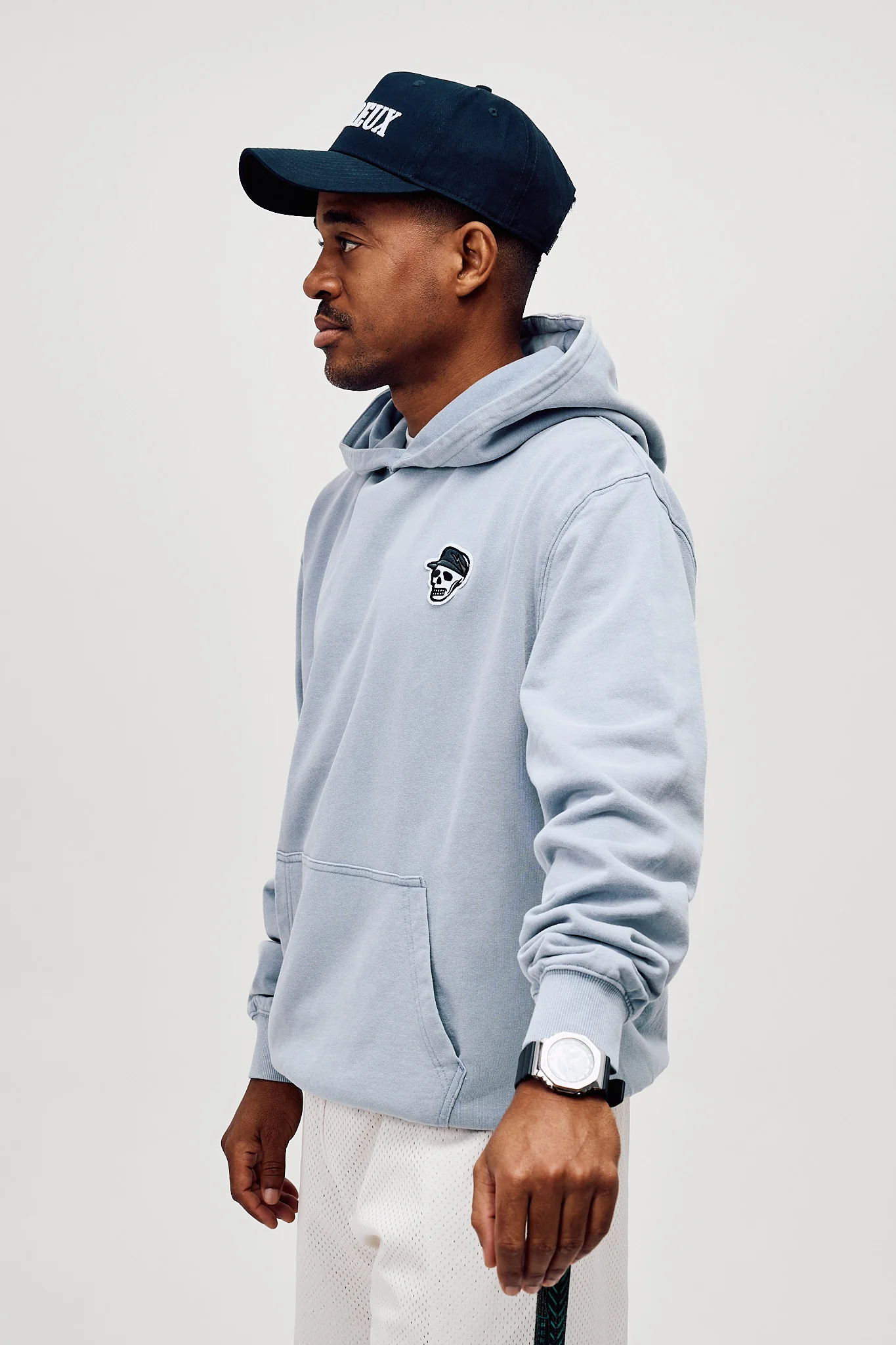 Skull Caddie Washed Hoodie - Marine Layer - Image 4