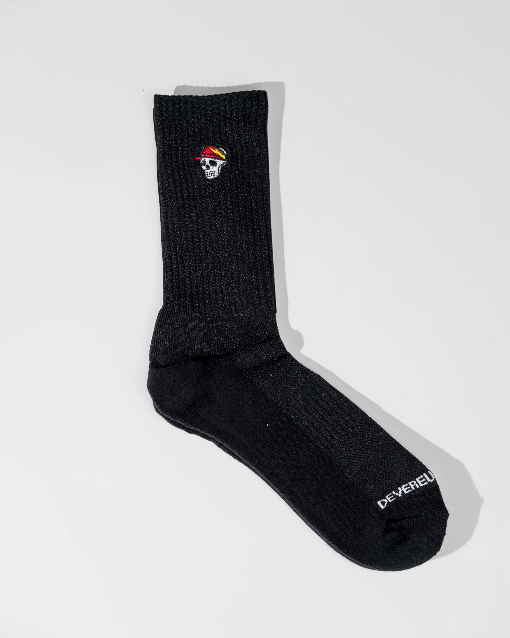 Skull Caddy Crew Sock - 3 pack - Black - Image 3